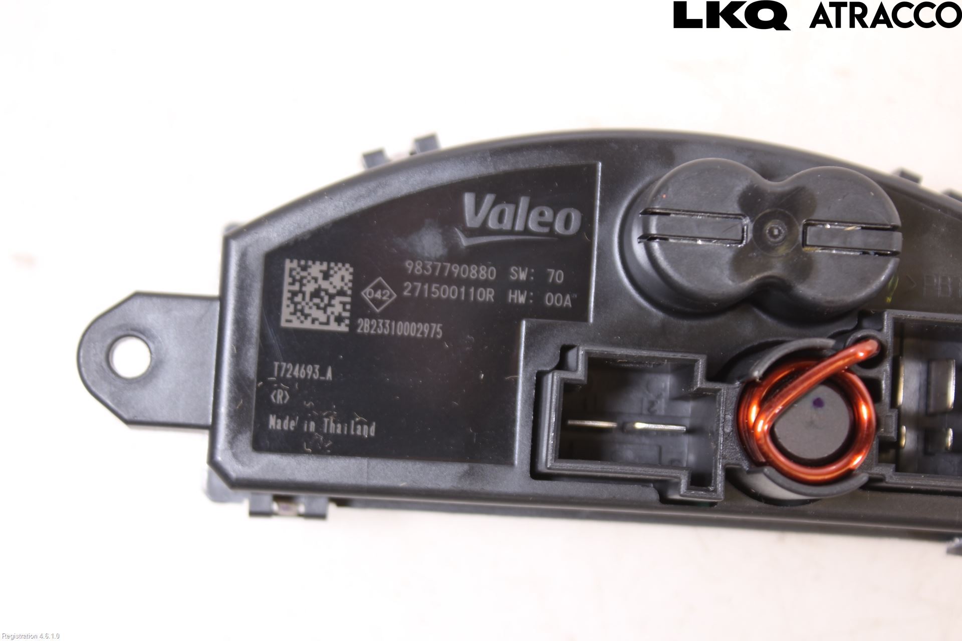 Peugeot 308/E-308 21- Varmeapparat Viftemotstand