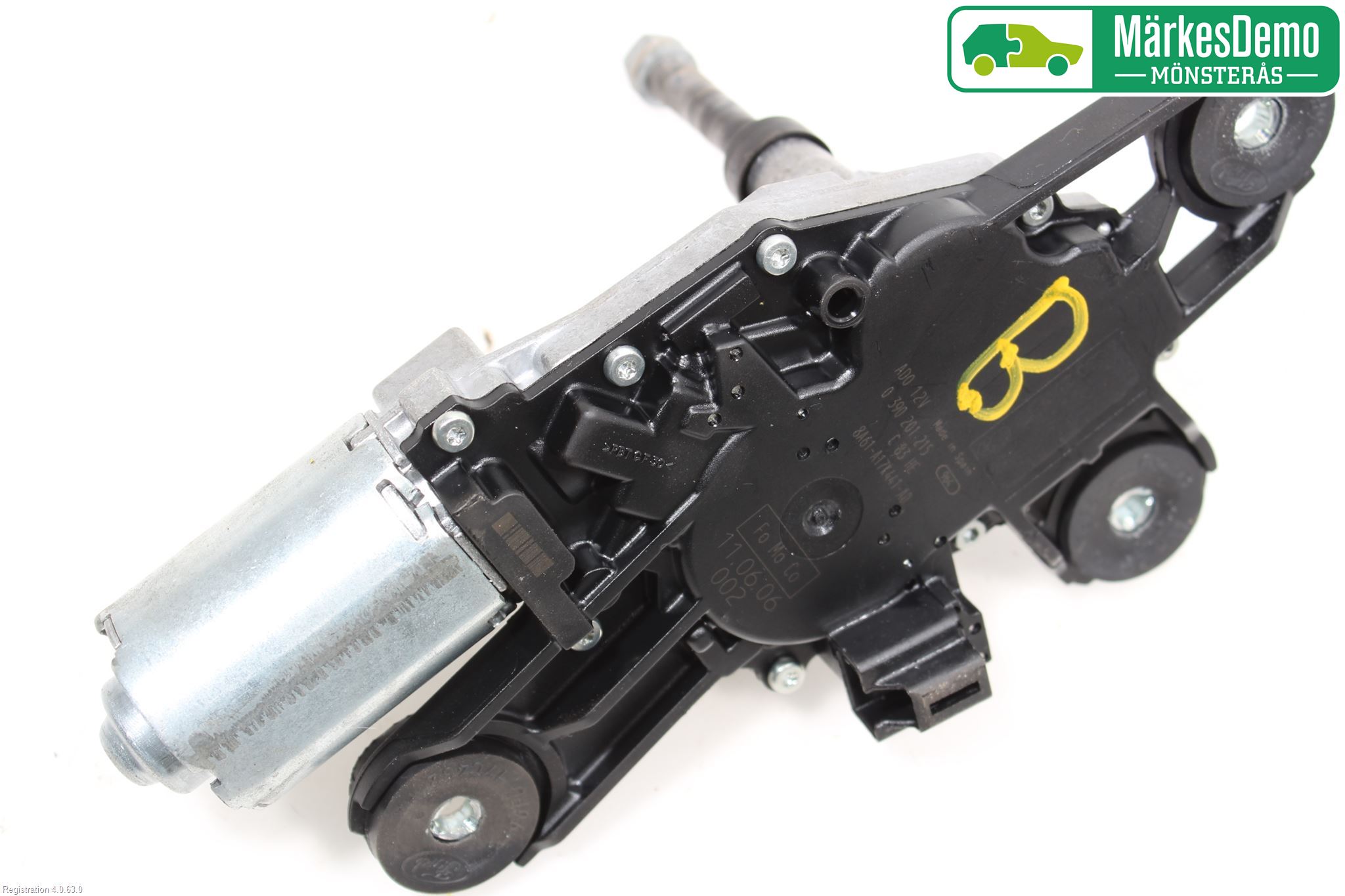 Ford FIESTA 09-12 Viskermotor Bakluke