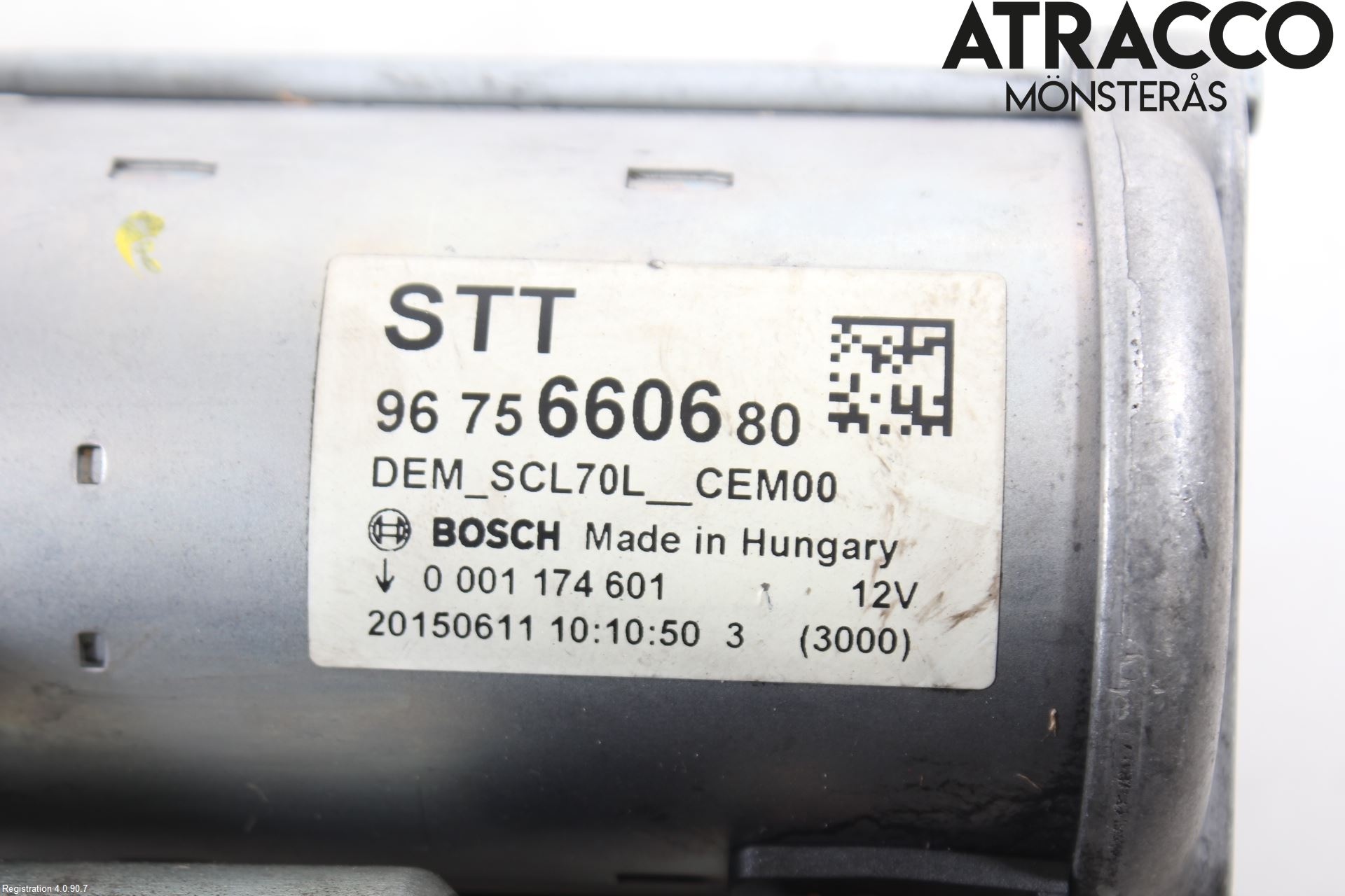 Peugeot PARTNER 16-18 Startmotor Diesel