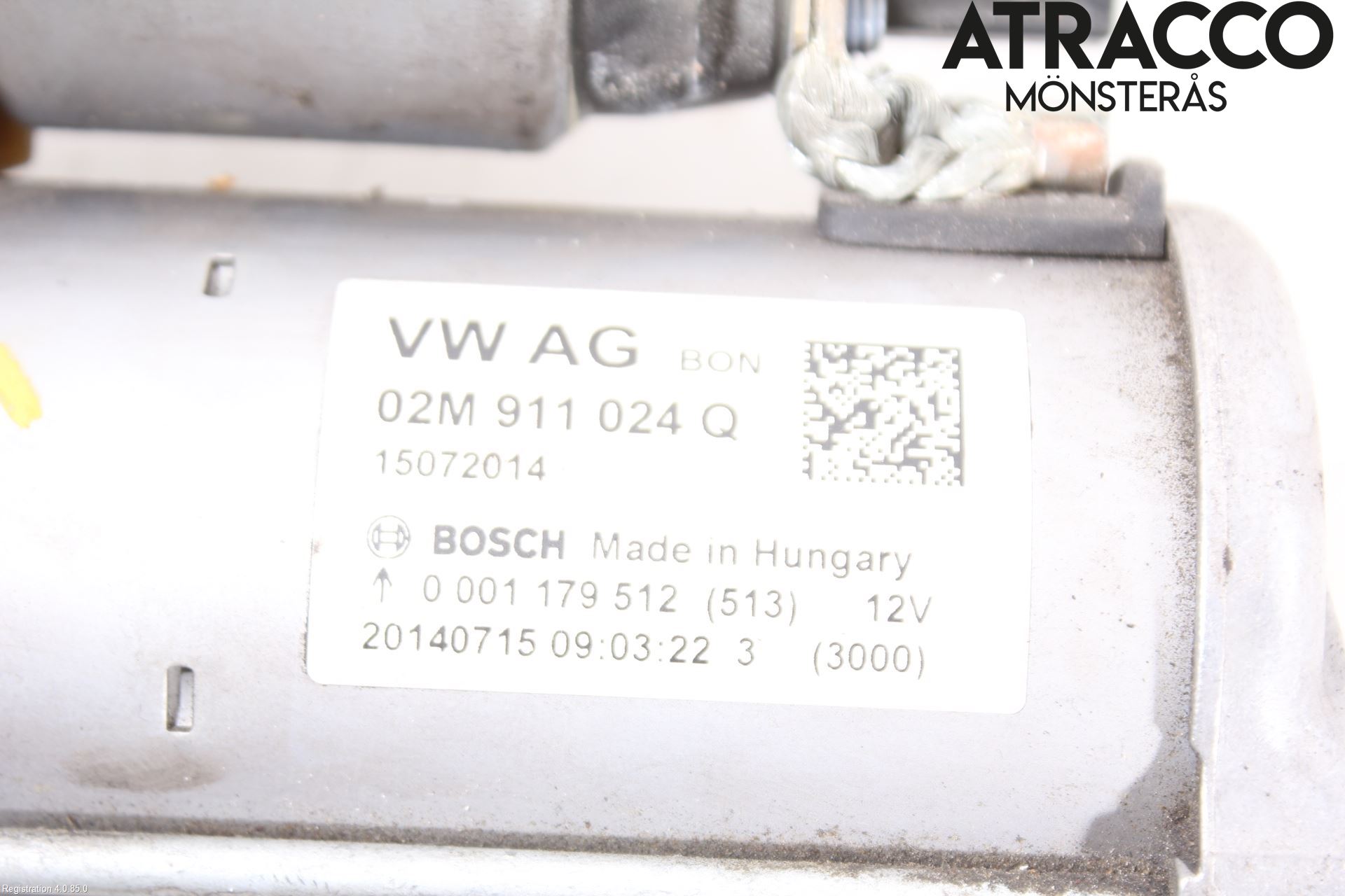 Volkswagen VW POLO 10-17 Startmotor