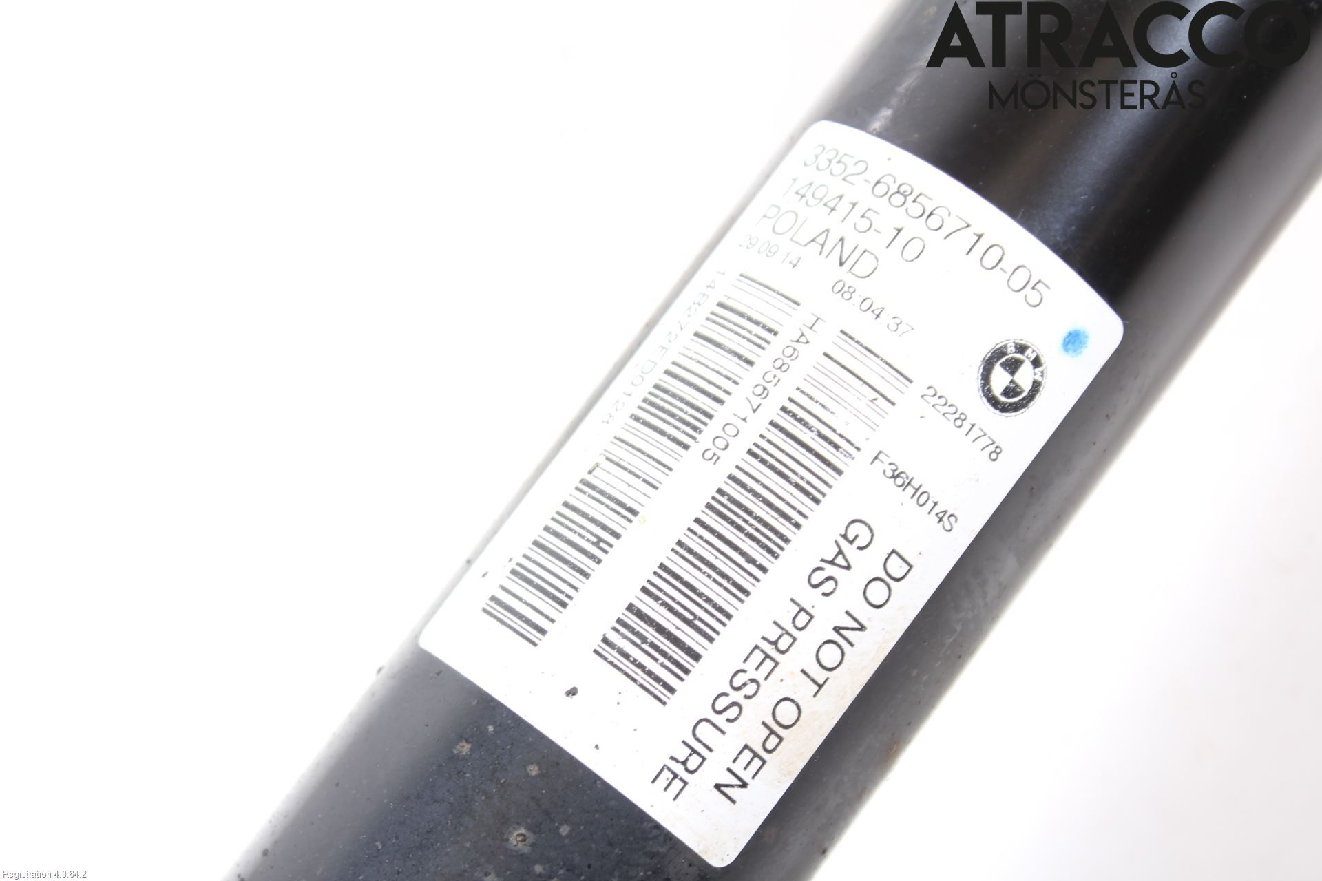 BMW 4 F32/F33/F82/F83 13-20 Støtdemper Bak
