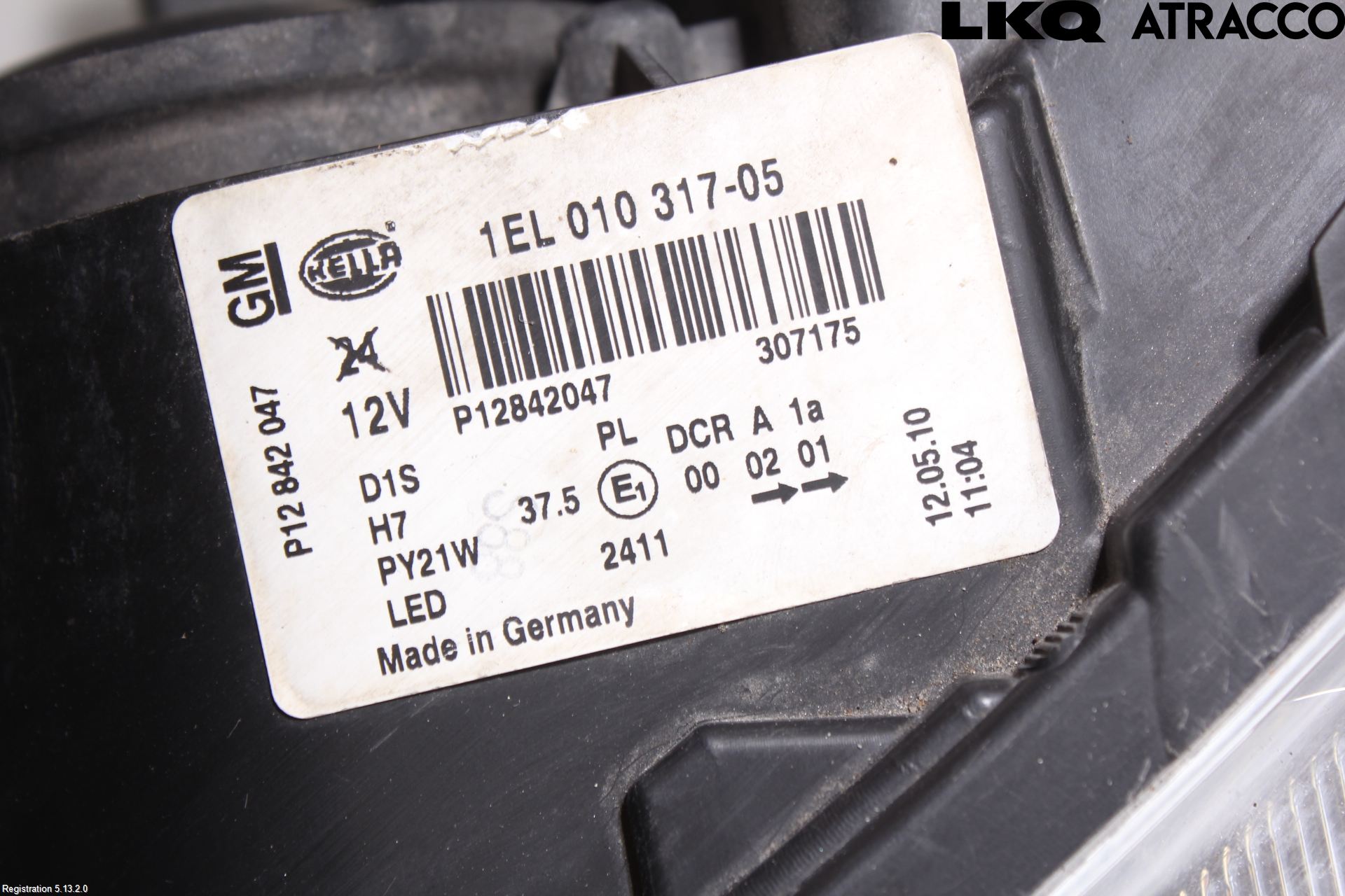 Saab 9-3 VER2/VER3 08-15 Frontlykt Venstre