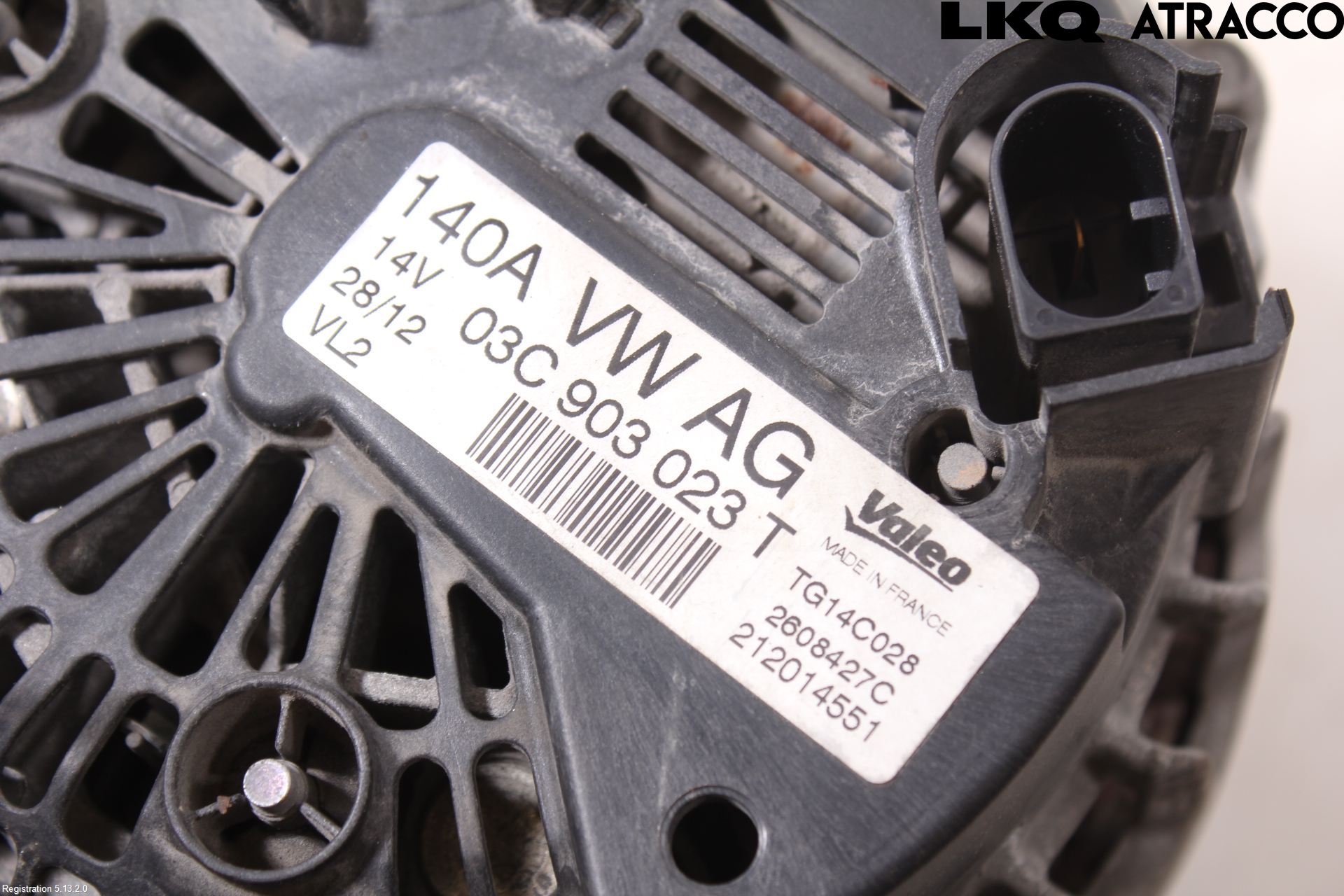 Volkswagen VW PASSAT 11-14 Dynamo