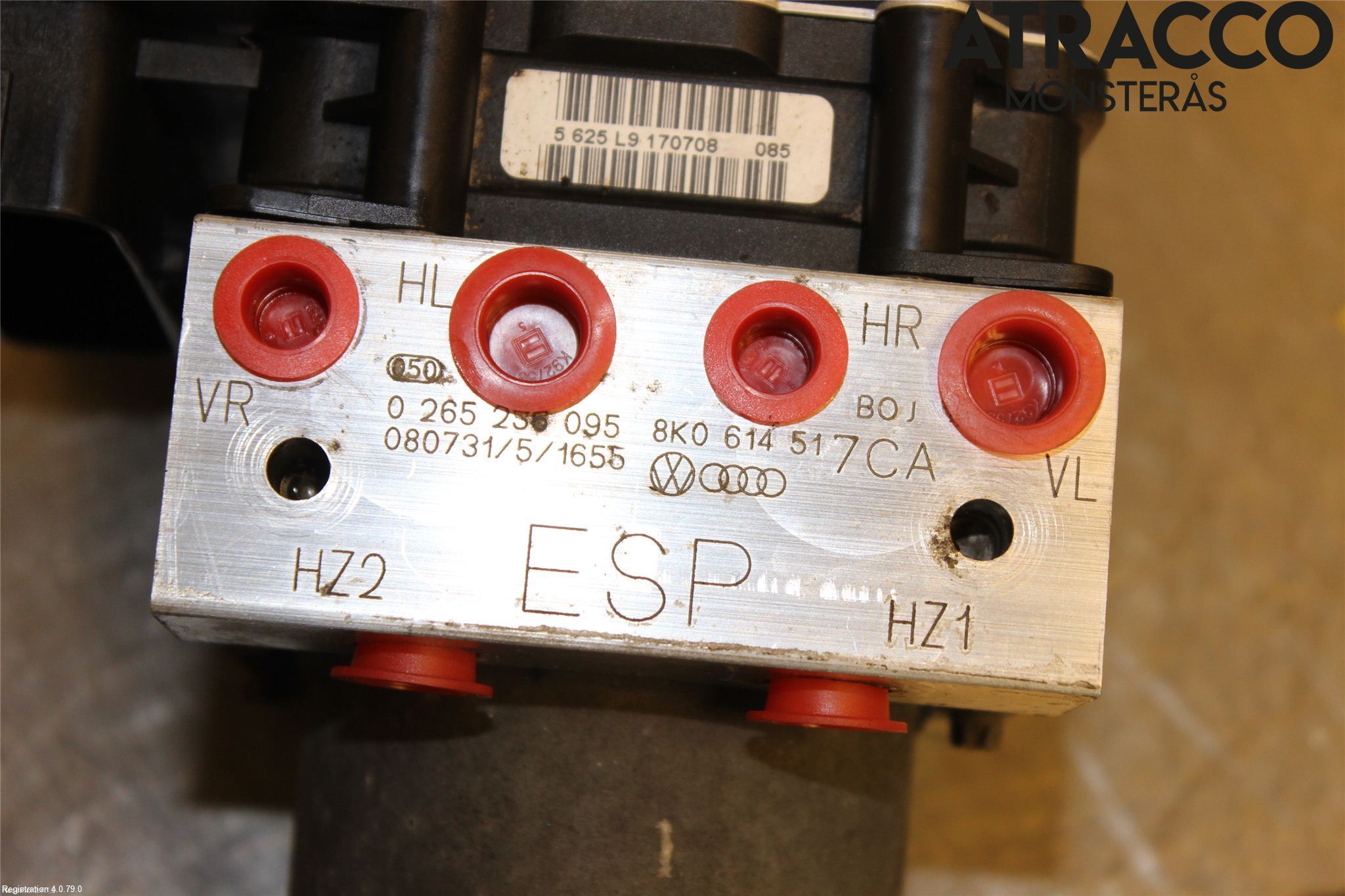 Audi A4/S4 08-11 Abs Hydraulikkaggregat