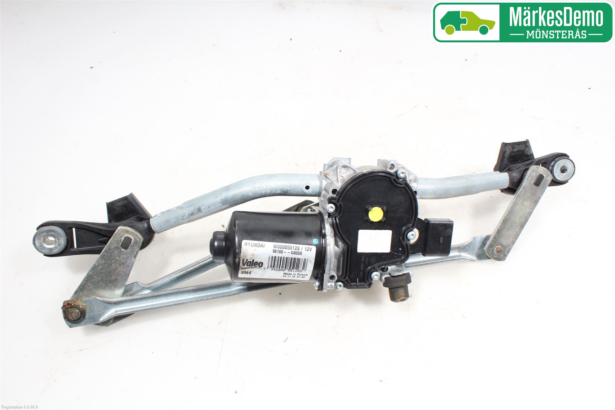 Hyundai i20 GB 15-20 Viskermotor Frontrute