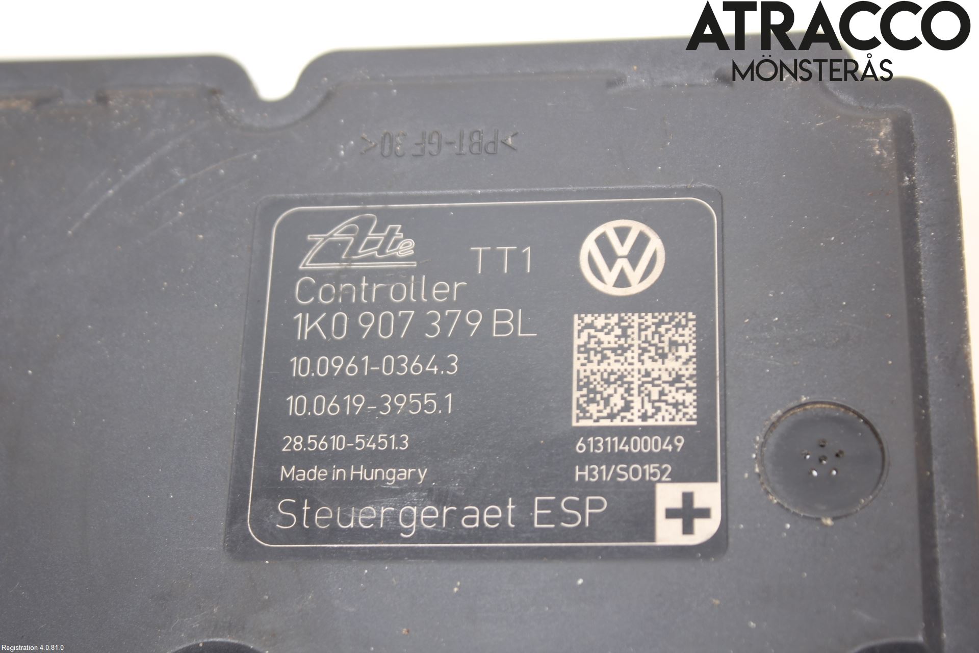 Skoda OCTAVIA (1Z) 05-13 Abs Hydraulikkaggregat