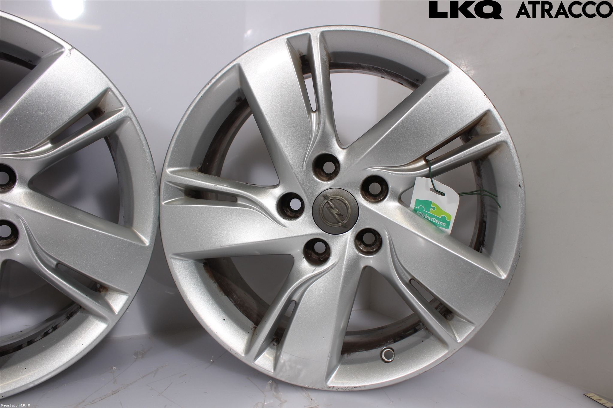 Opel ASTRA J 10-15 Felg Aluminium Sett 4Stk