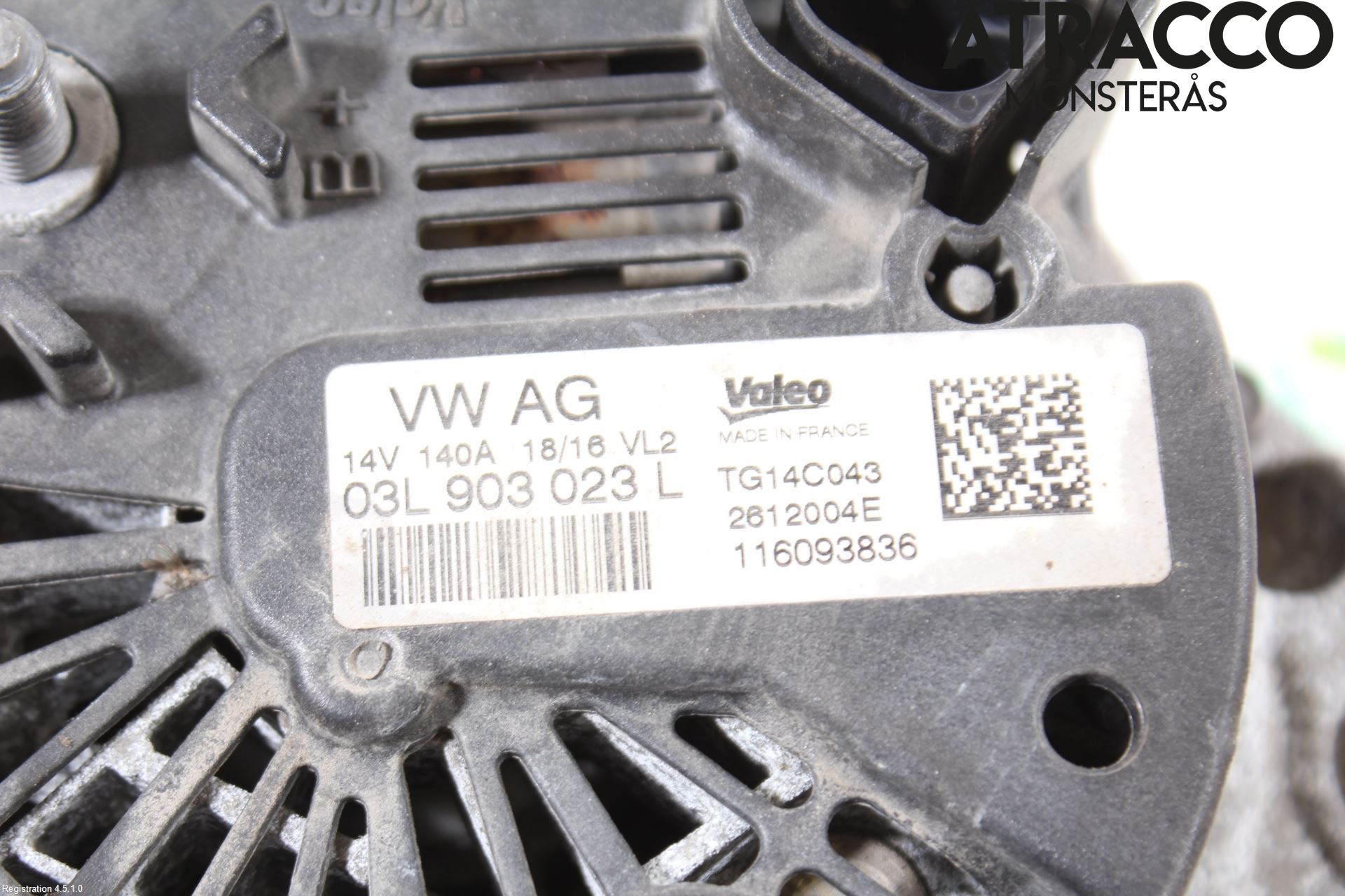 Volkswagen VW GOLF / E-GOLF VII 13-20 Dynamo