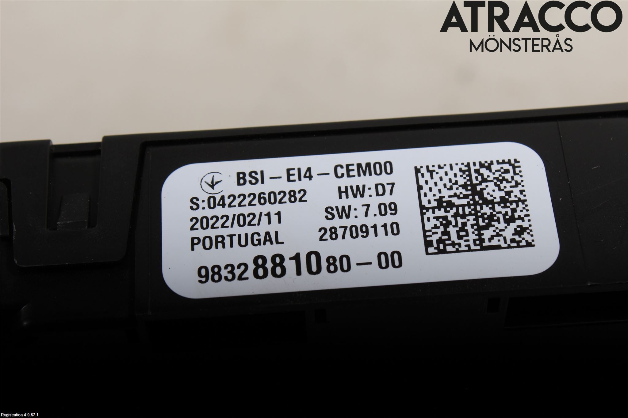 Citroen C4/E-C4 C4X/E-C4X III 21- Sikringsboks - Elsentral
