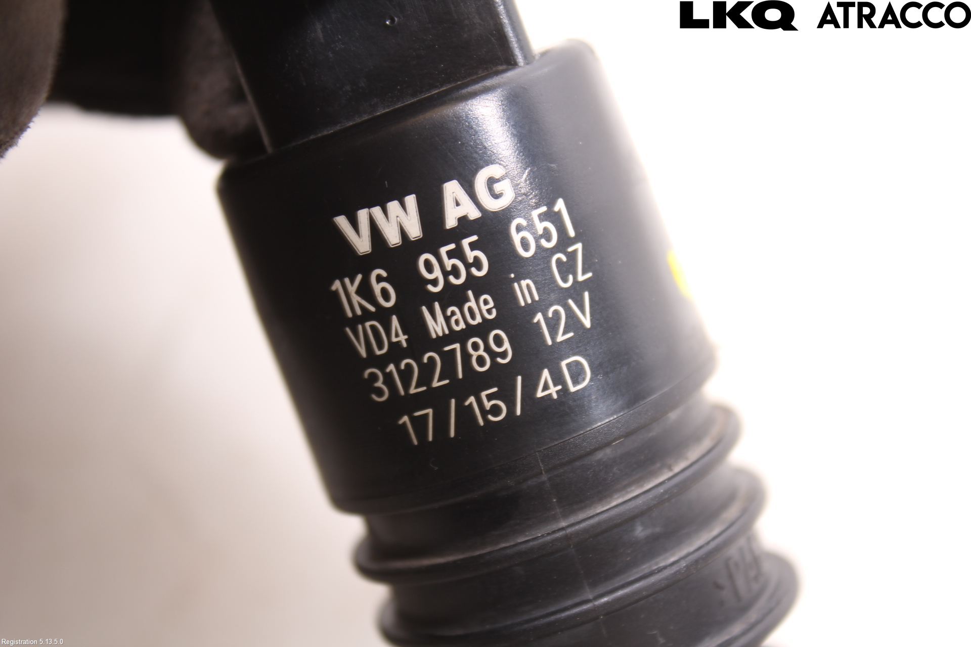 Volkswagen VW PASSAT 15-19 Spylerpumpe Frontrute