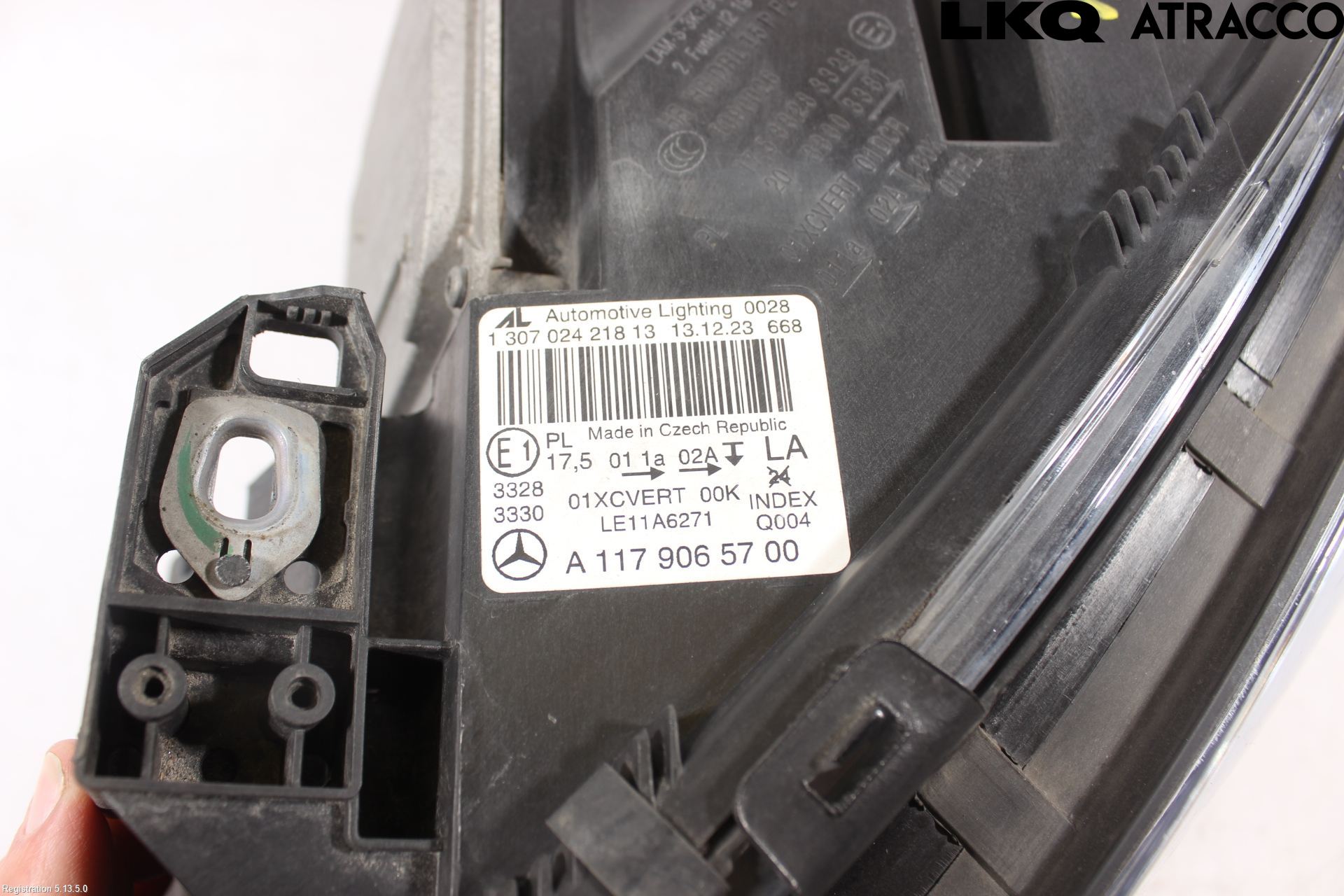 Mercedes-Benz MB CLA-KLASS (C117/X117) 13-19 Frontlykt Venstre