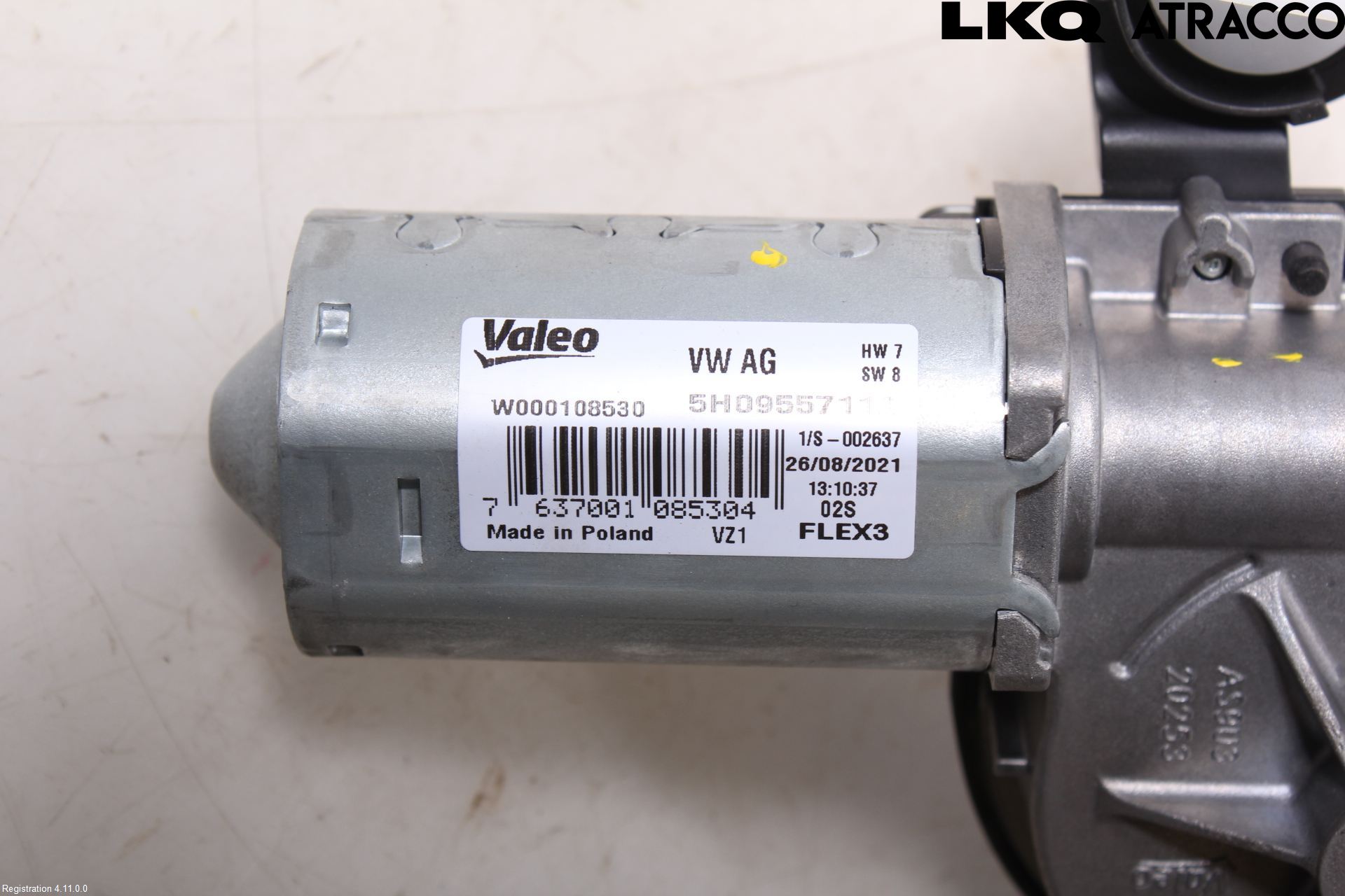 Volkswagen VW GOLF / E-GOLF VIII 20- Viskermotor Bakluke