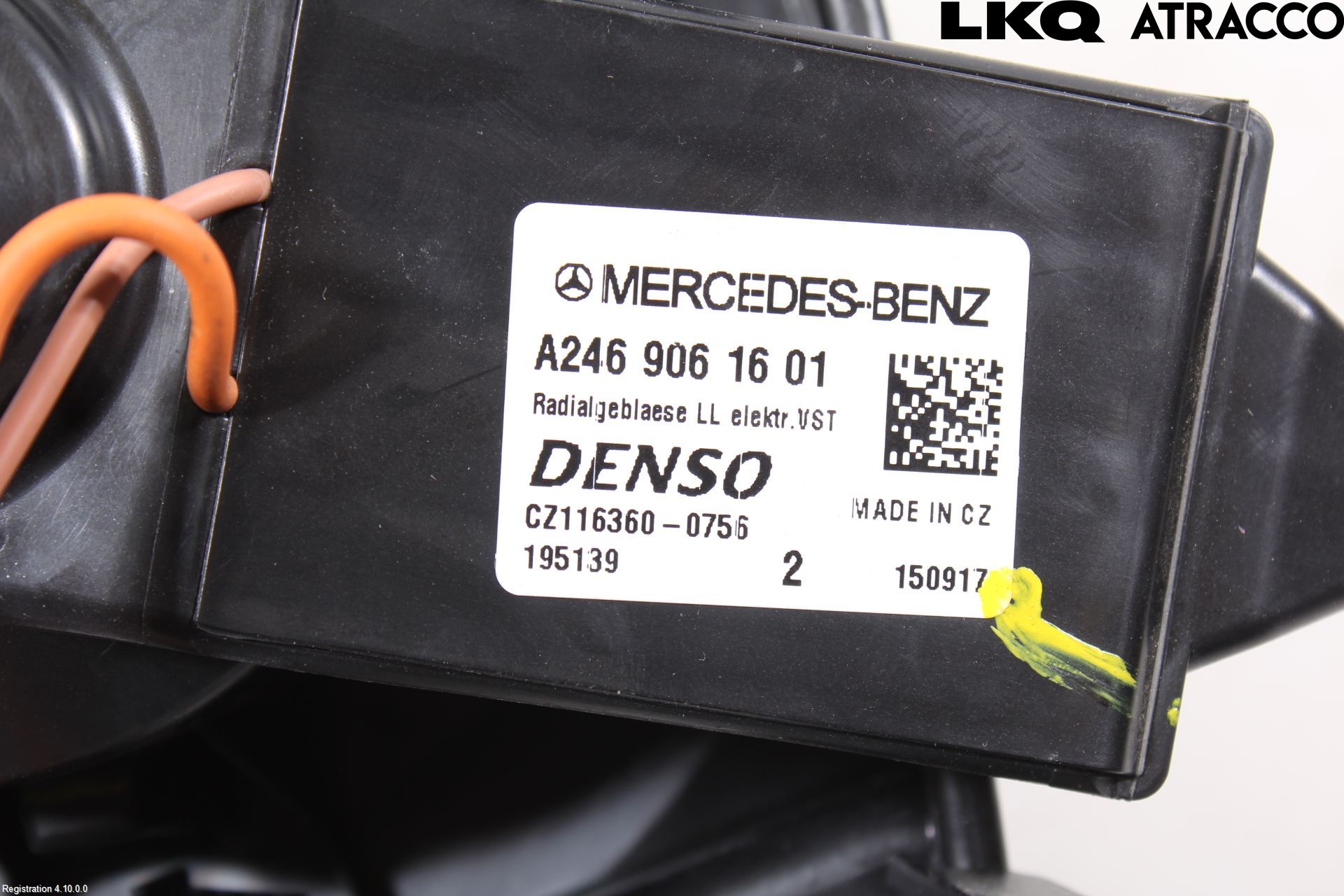 Mercedes-Benz MB A-KLASS (W176) 13-18 Varmeapparat Viftemotor
