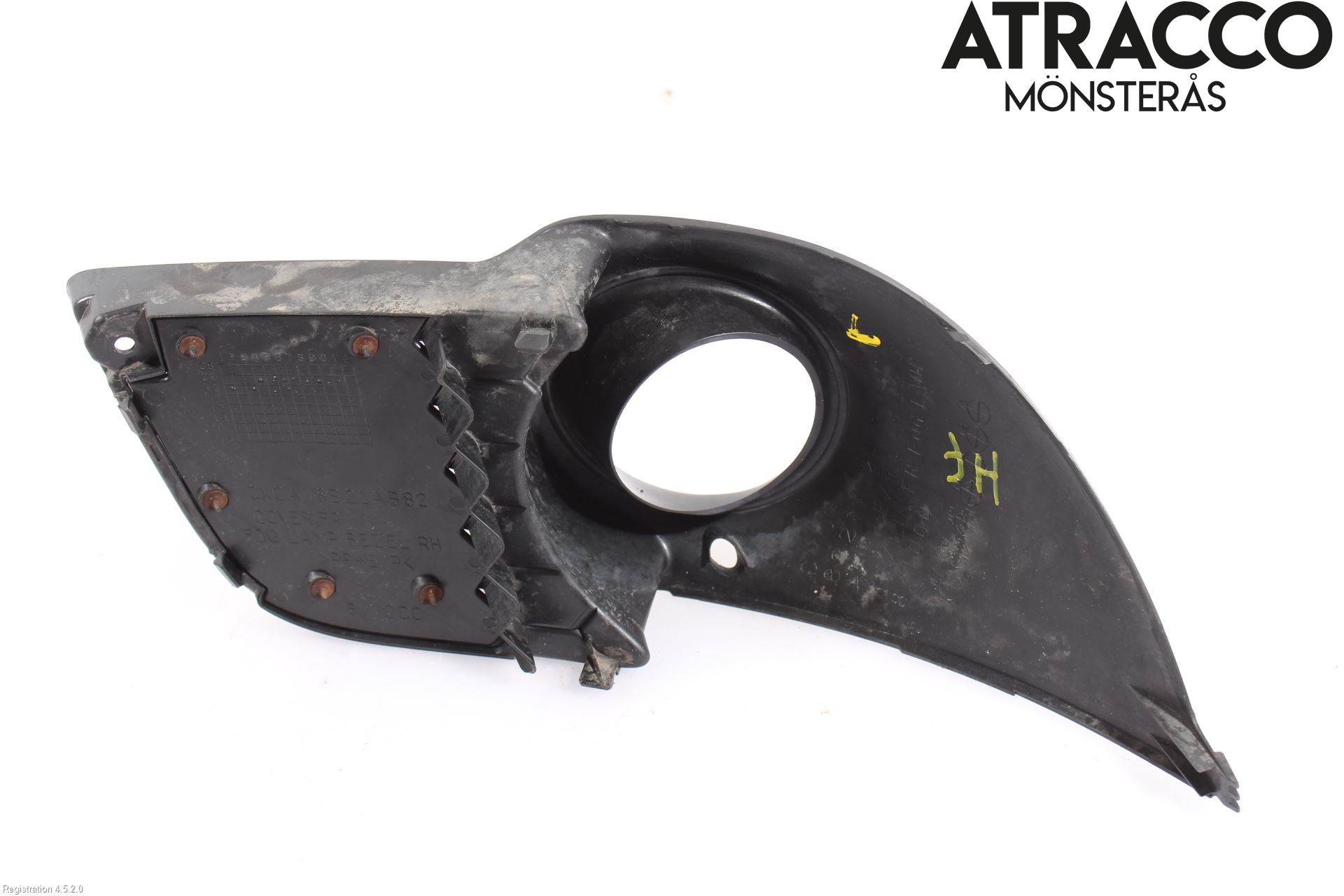 Mitsubishi LANCER 07-14 Frontlykt Kurve-Tåkelys Ramme