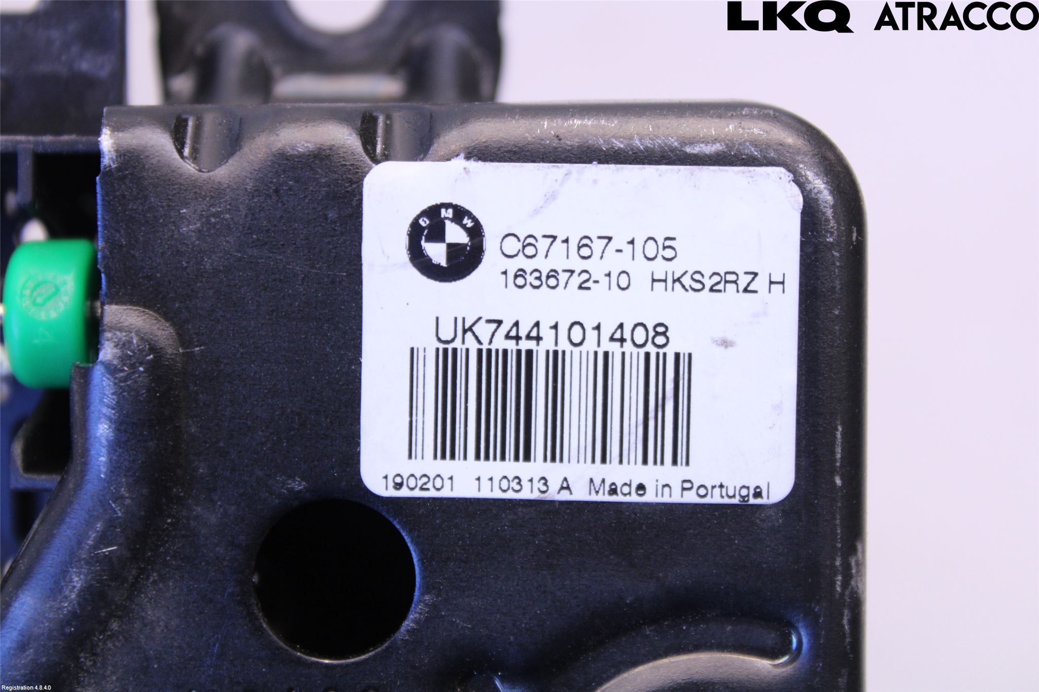 BMW 5 G30/G31/F90 17-23 Bakluke-Lokk Låsekasse