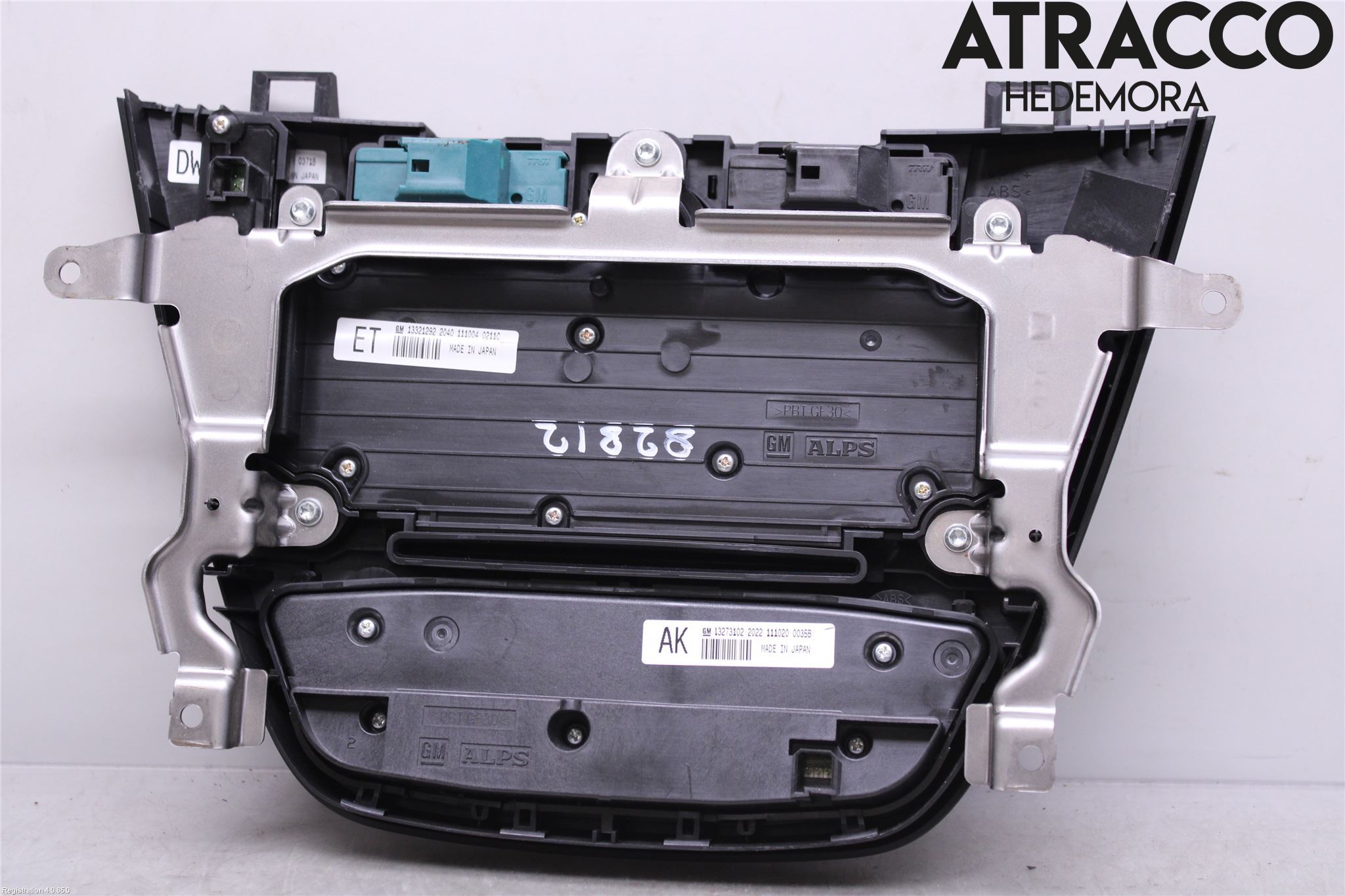 Opel INSIGNIA 09-16 Varme Ac Betjening-Display