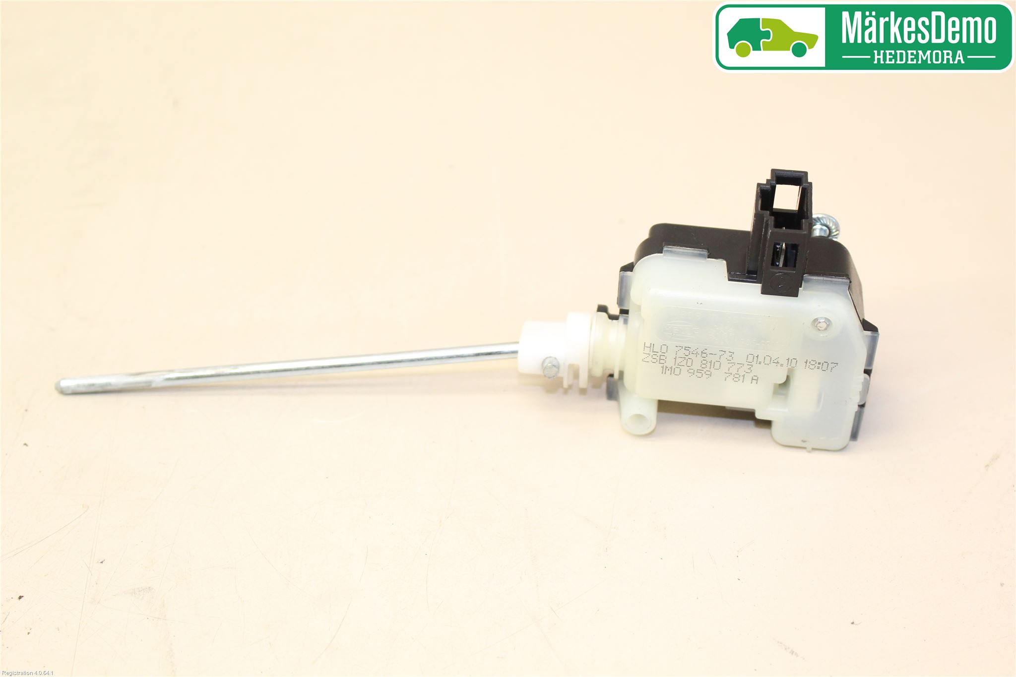 Skoda OCTAVIA (1Z) 05-13 Sentrallåsmotor Tankluke