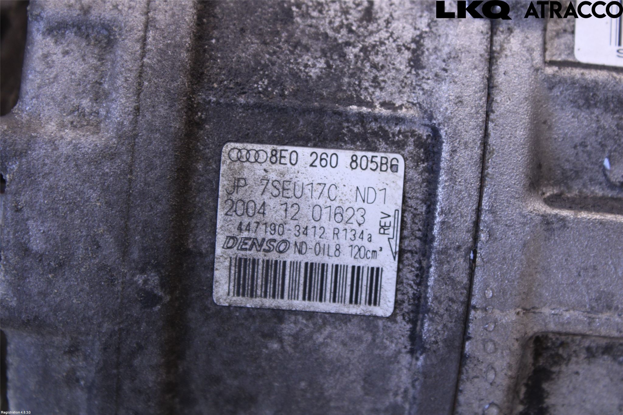 Audi A4/S4 05-07 Varme Ac Kompressor
