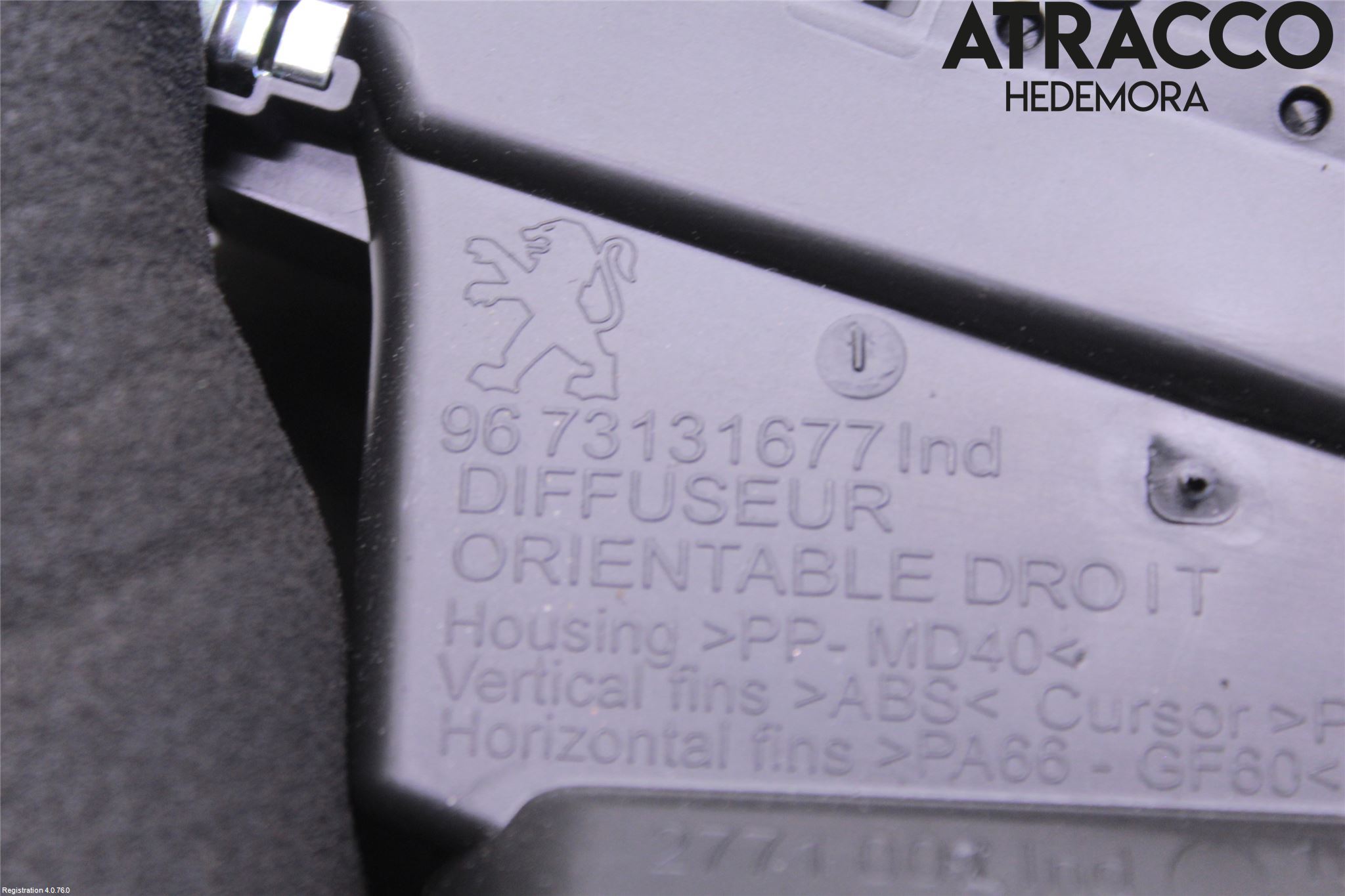Peugeot PEUGOT 208 16-19 Dashbord Kanal - Dyse