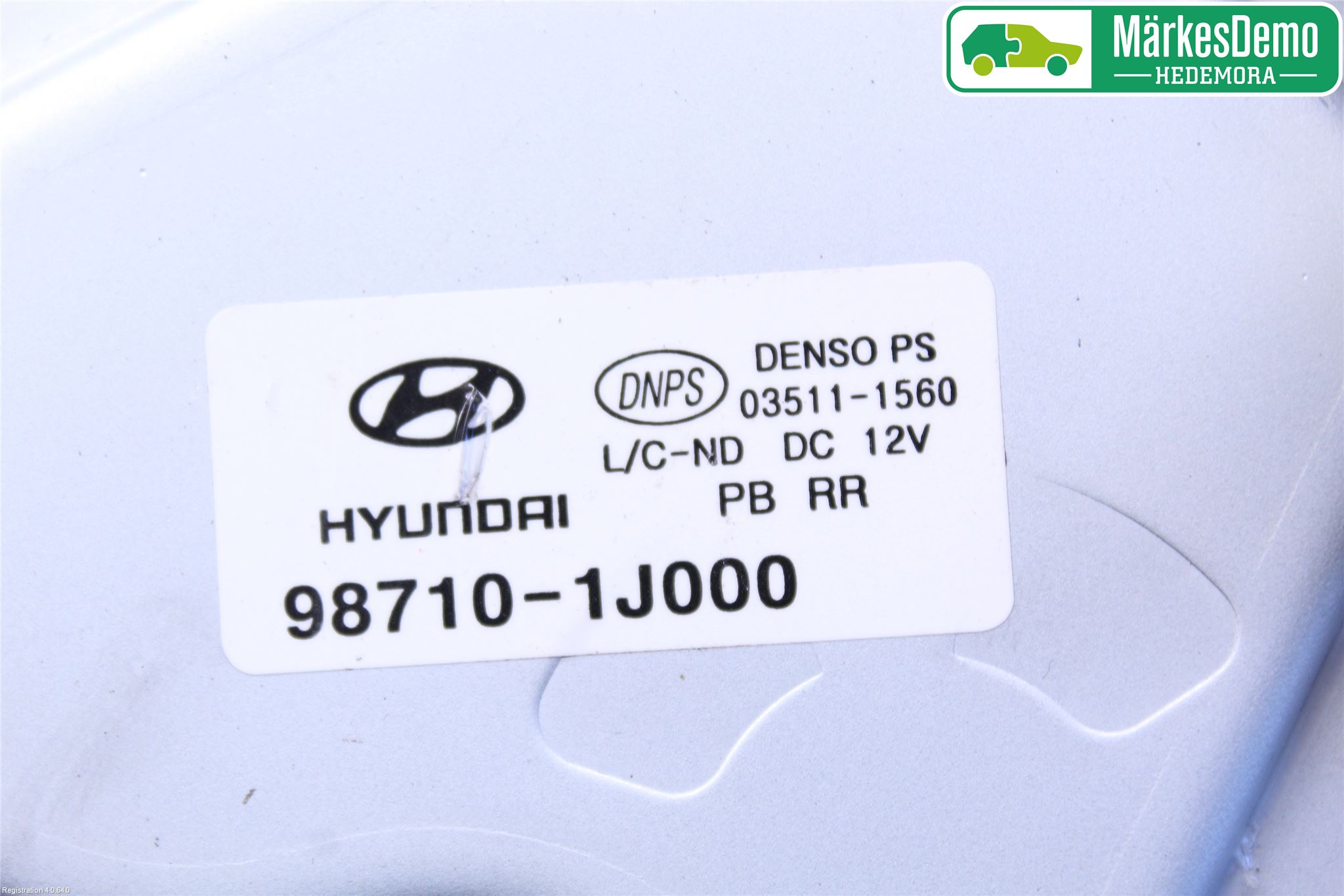 Hyundai i20 PB 09-14 Viskermotor Bakluke