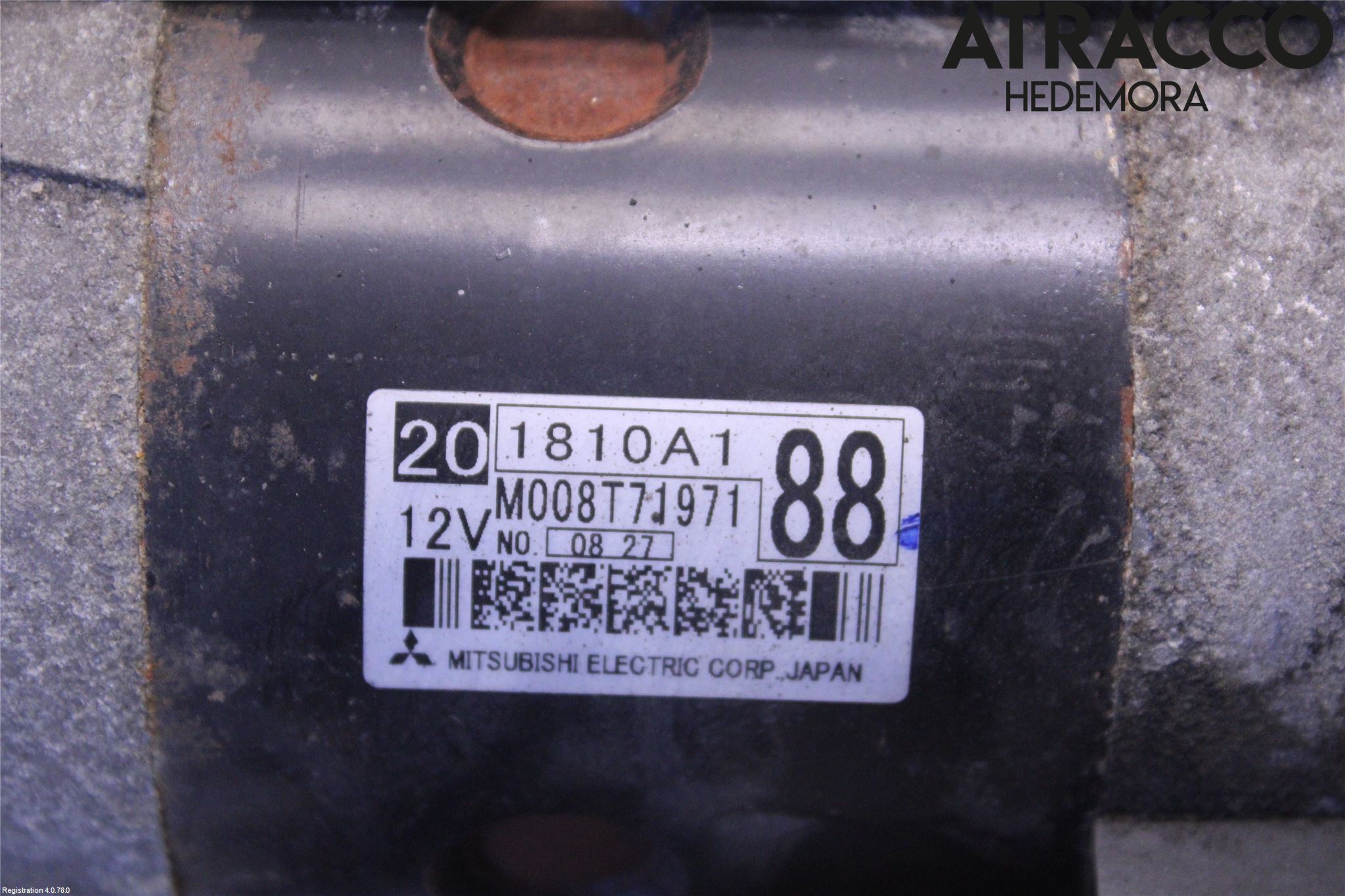 Mitsubishi ASX 10-22 Startmotor Diesel