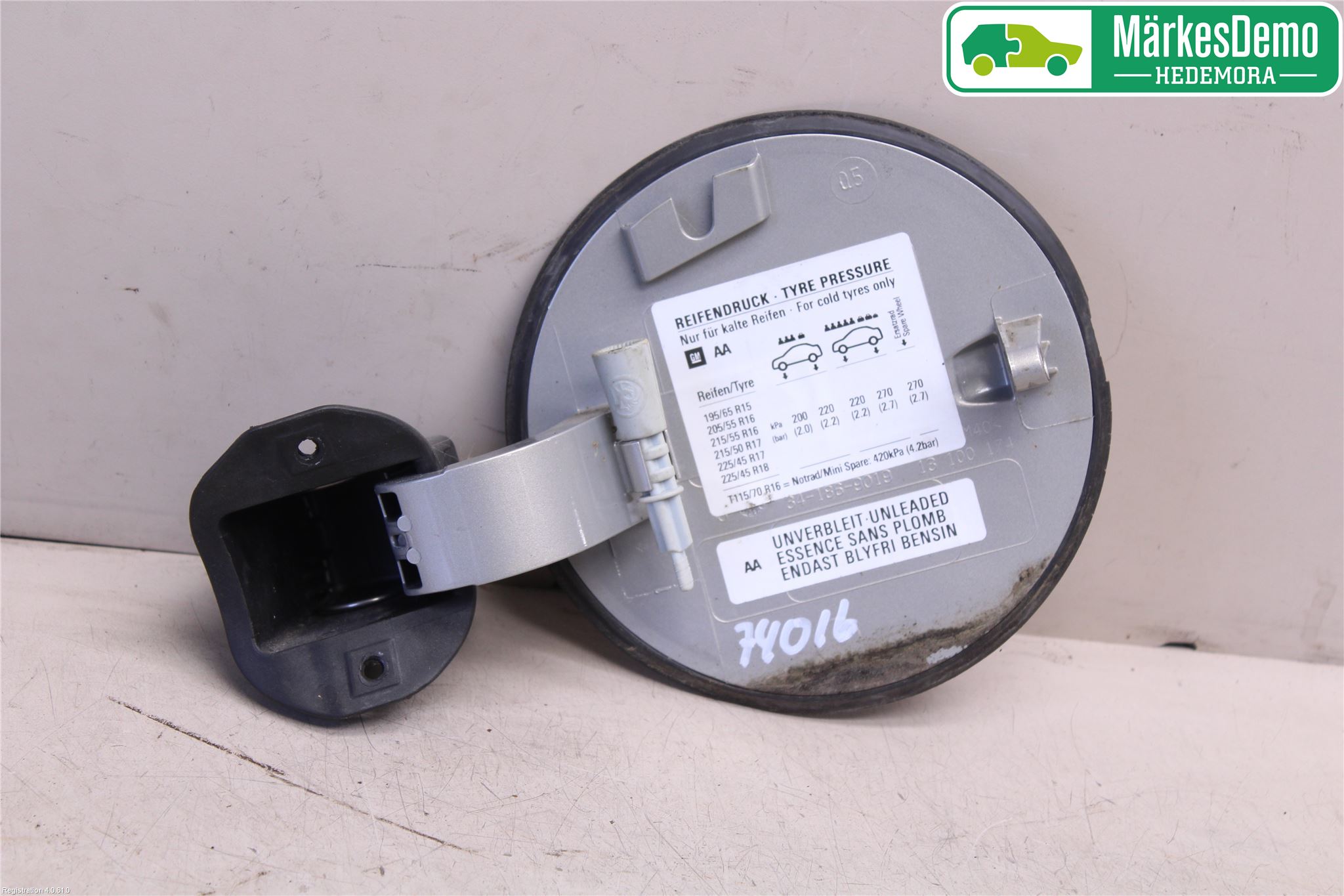 Opel VECTRA C 02-05 Drivstoff Tankluke