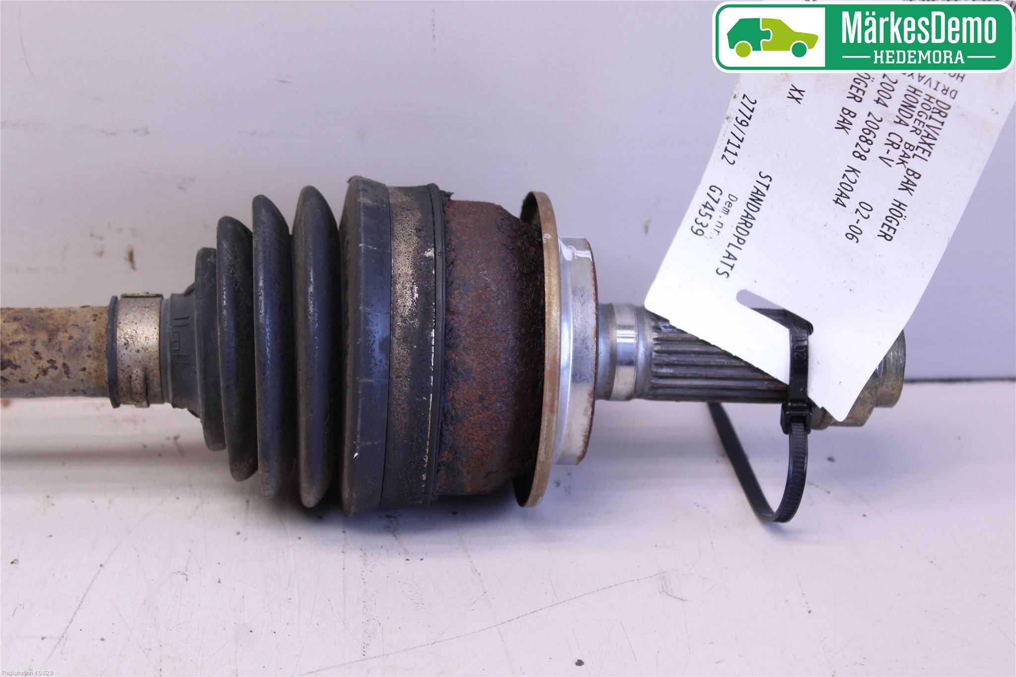 Honda CR-V 02-06 Drivaksel Bak Kompl Høyre