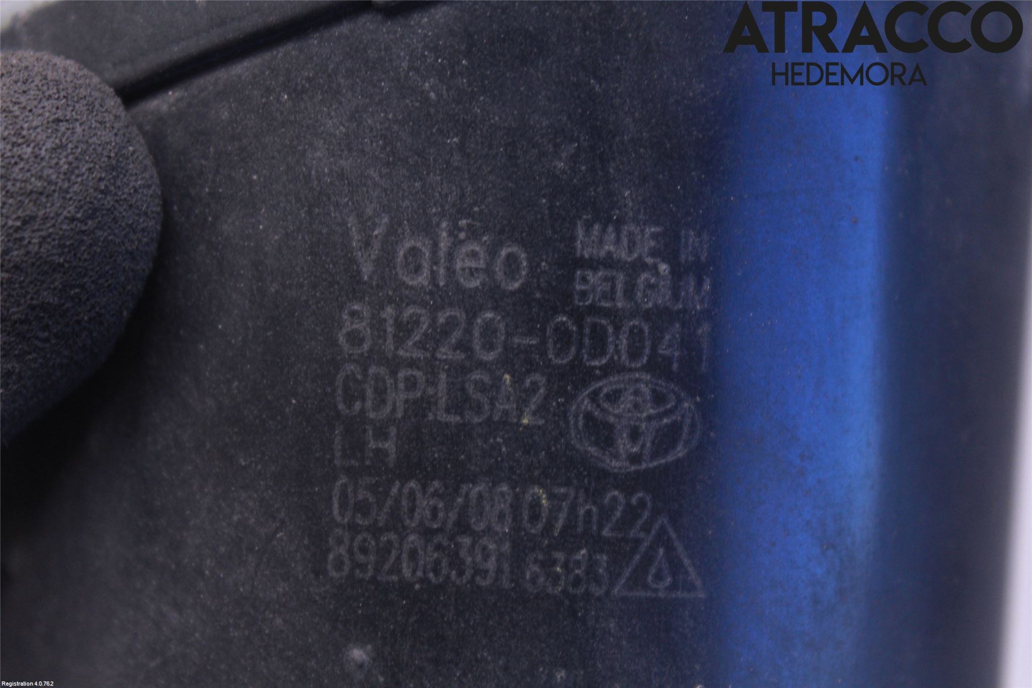 Toyota AVENSIS 07-08 Frontlykt-Kurve-Tåkelys