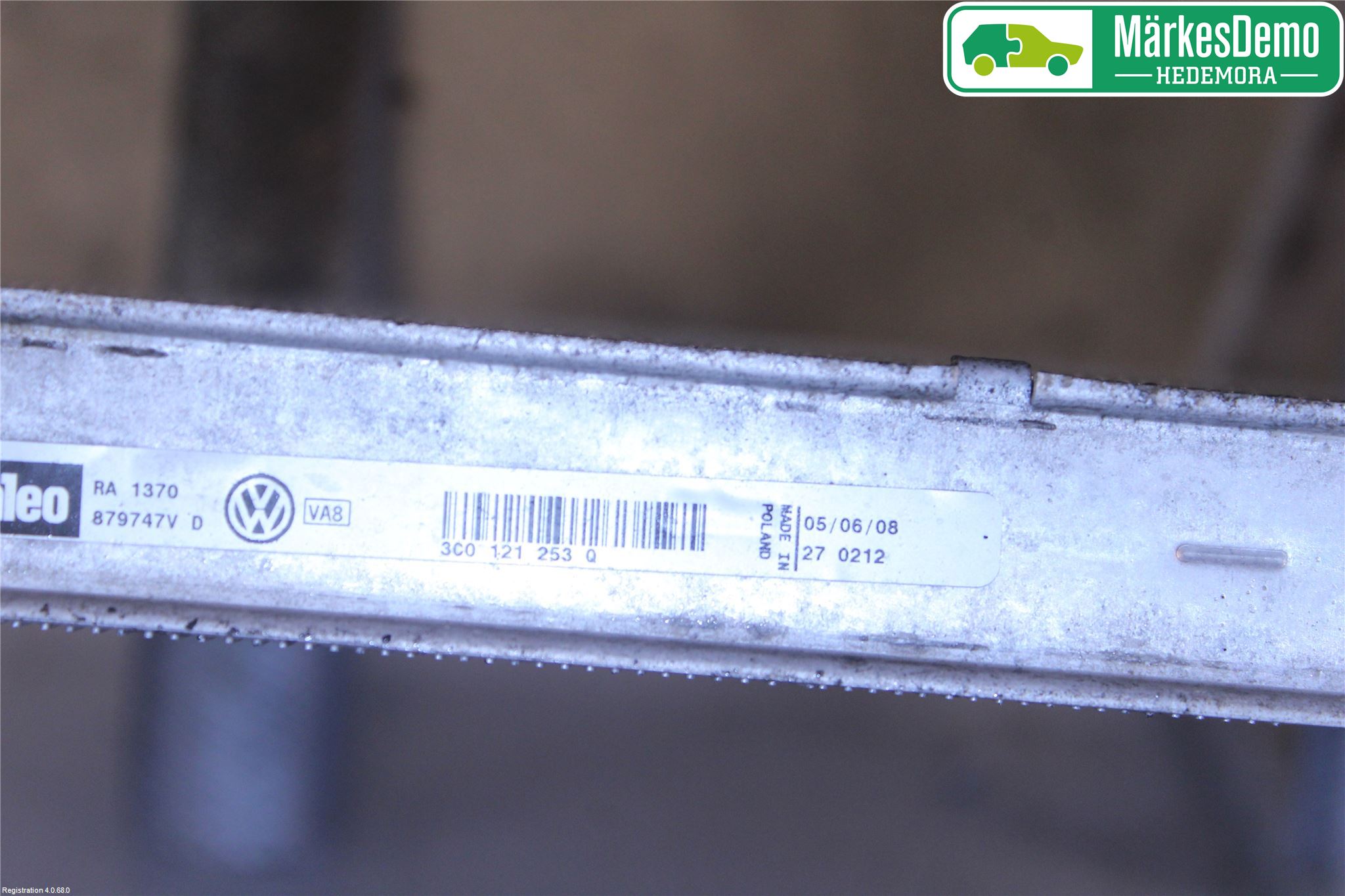 Volkswagen VW PASSAT 05-11 Radiator Automat
