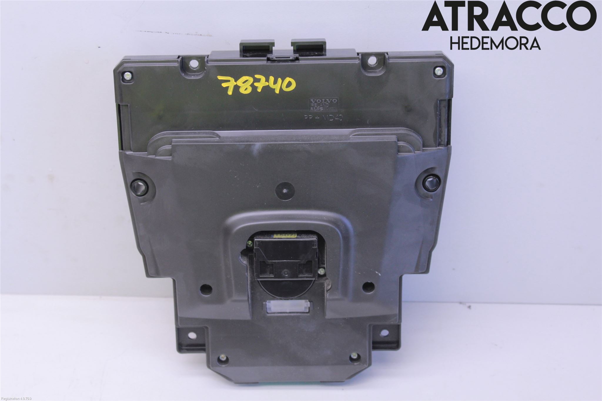 Volvo V40 12-19 Varme Ac Betjening-Display