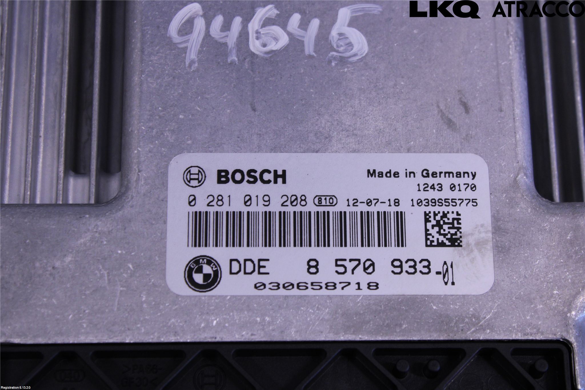 BMW 1 F20/F21 11-19 Styreenhet Dieselpumpe