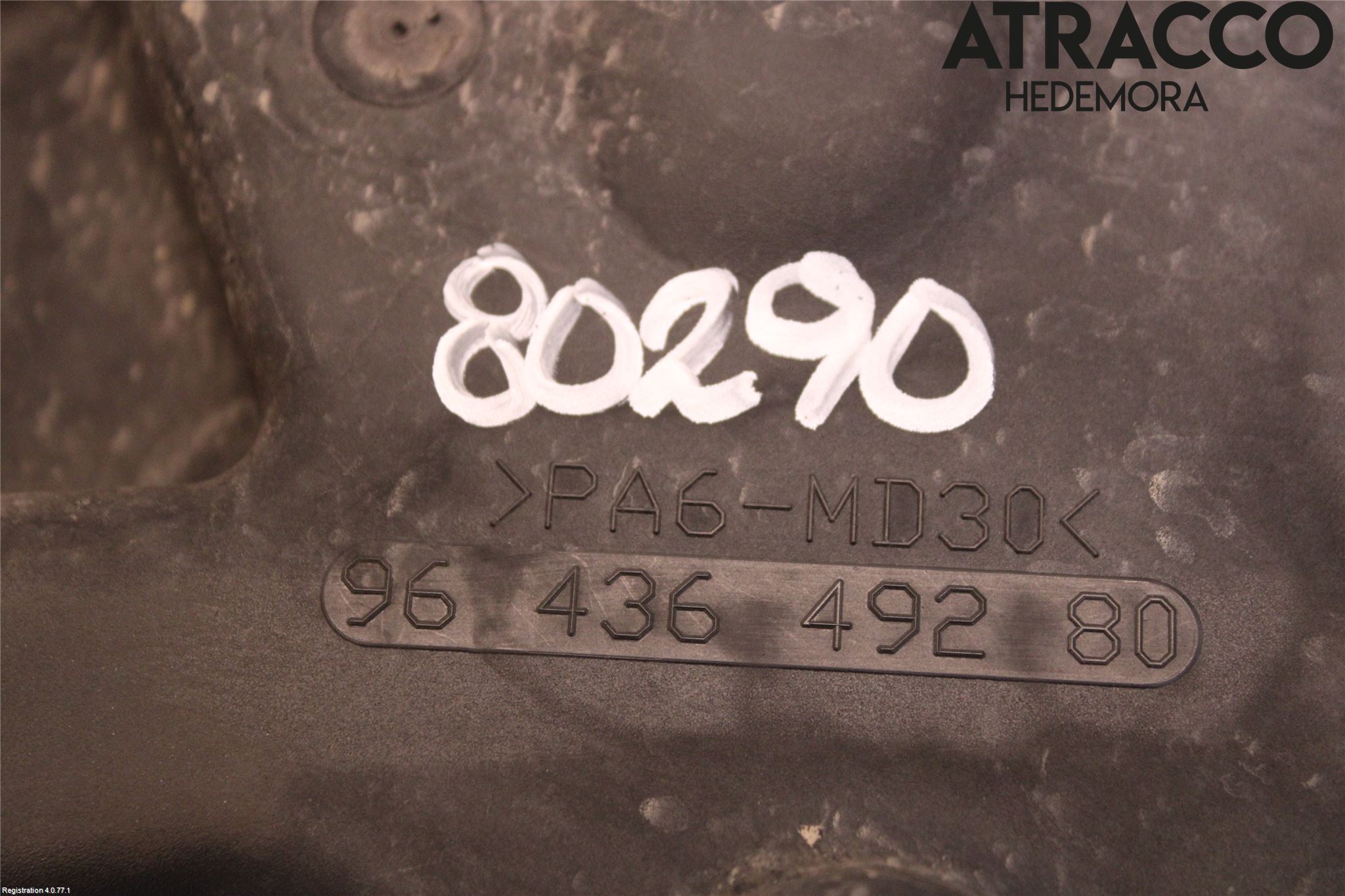 Ford FOCUS C-MAX I 07-10 Registerreim Deksel