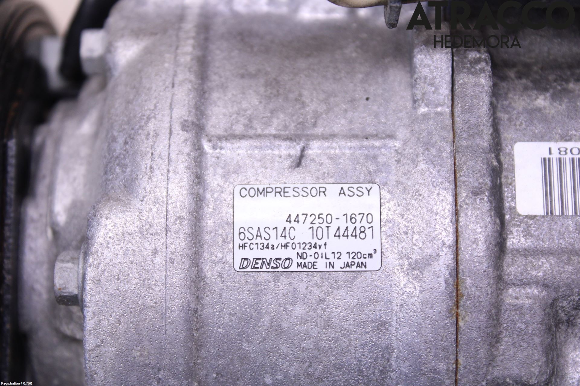 Mercedes-Benz MB CLA-KLASS (C117/X117) 13-19 Varme Ac Kompressor