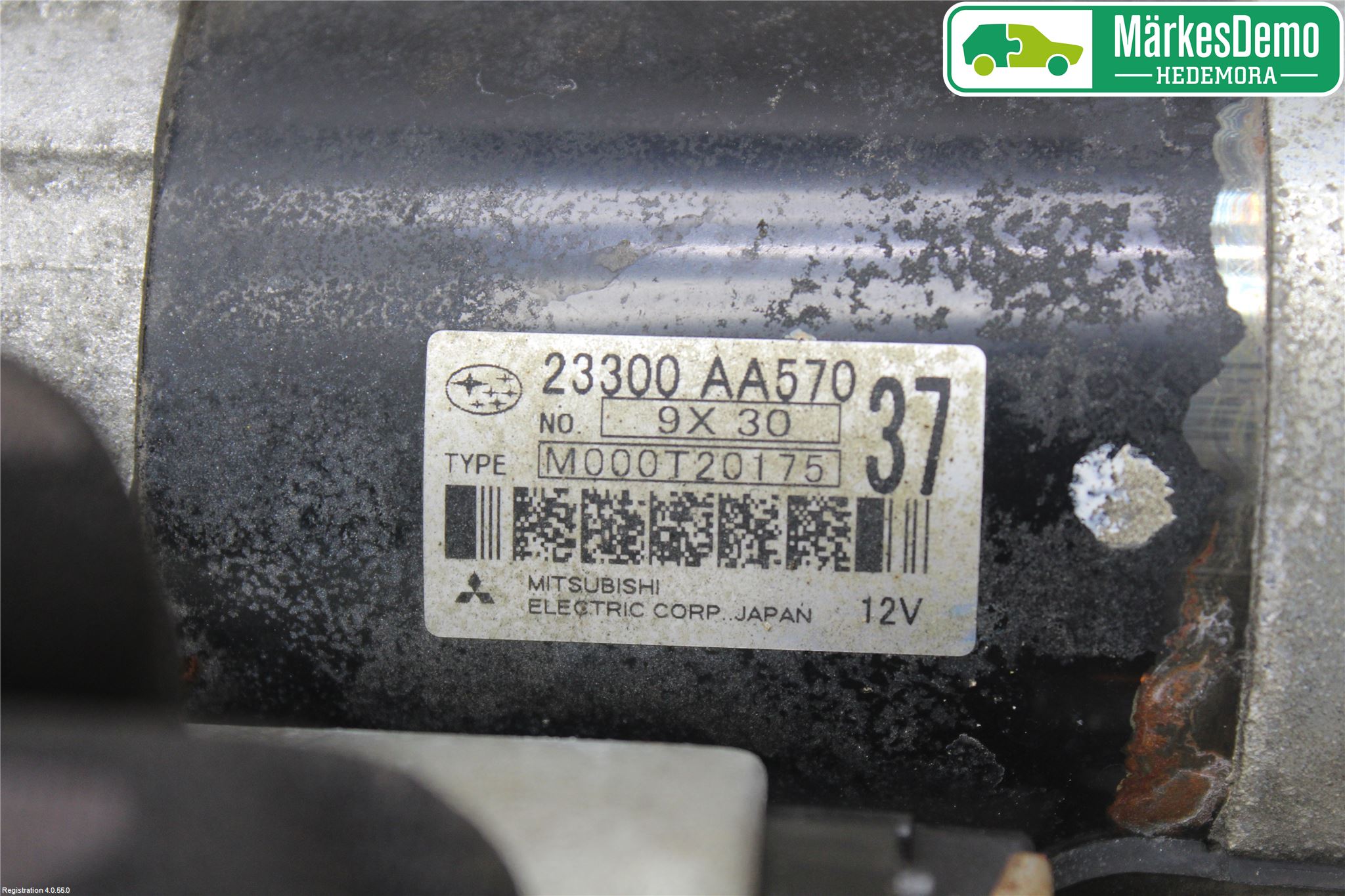 Subaru FORESTER SH  08-13 Startmotor