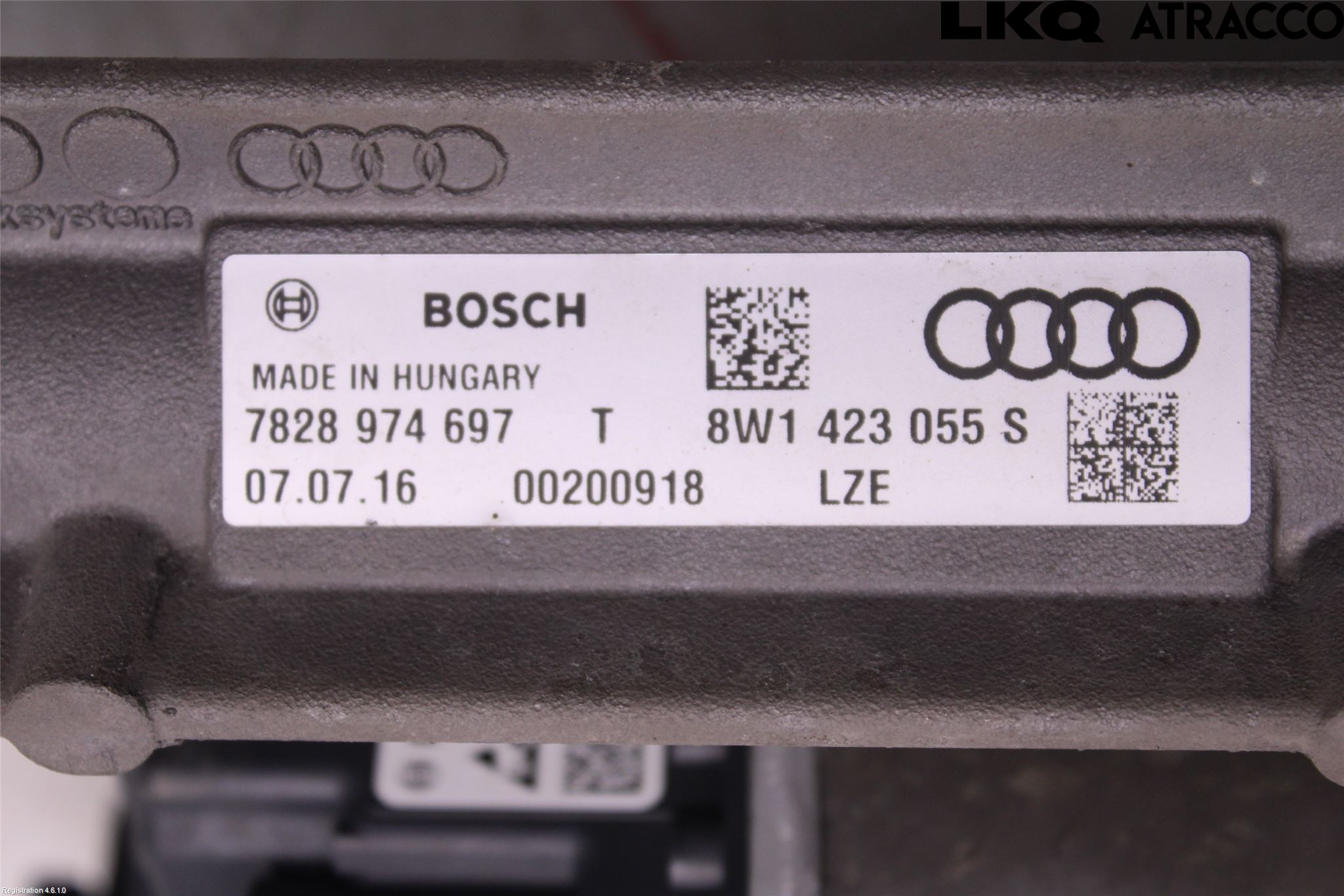 Audi A4/S4 B9 16-19 Styrväxel/Snäcka Elektrisk