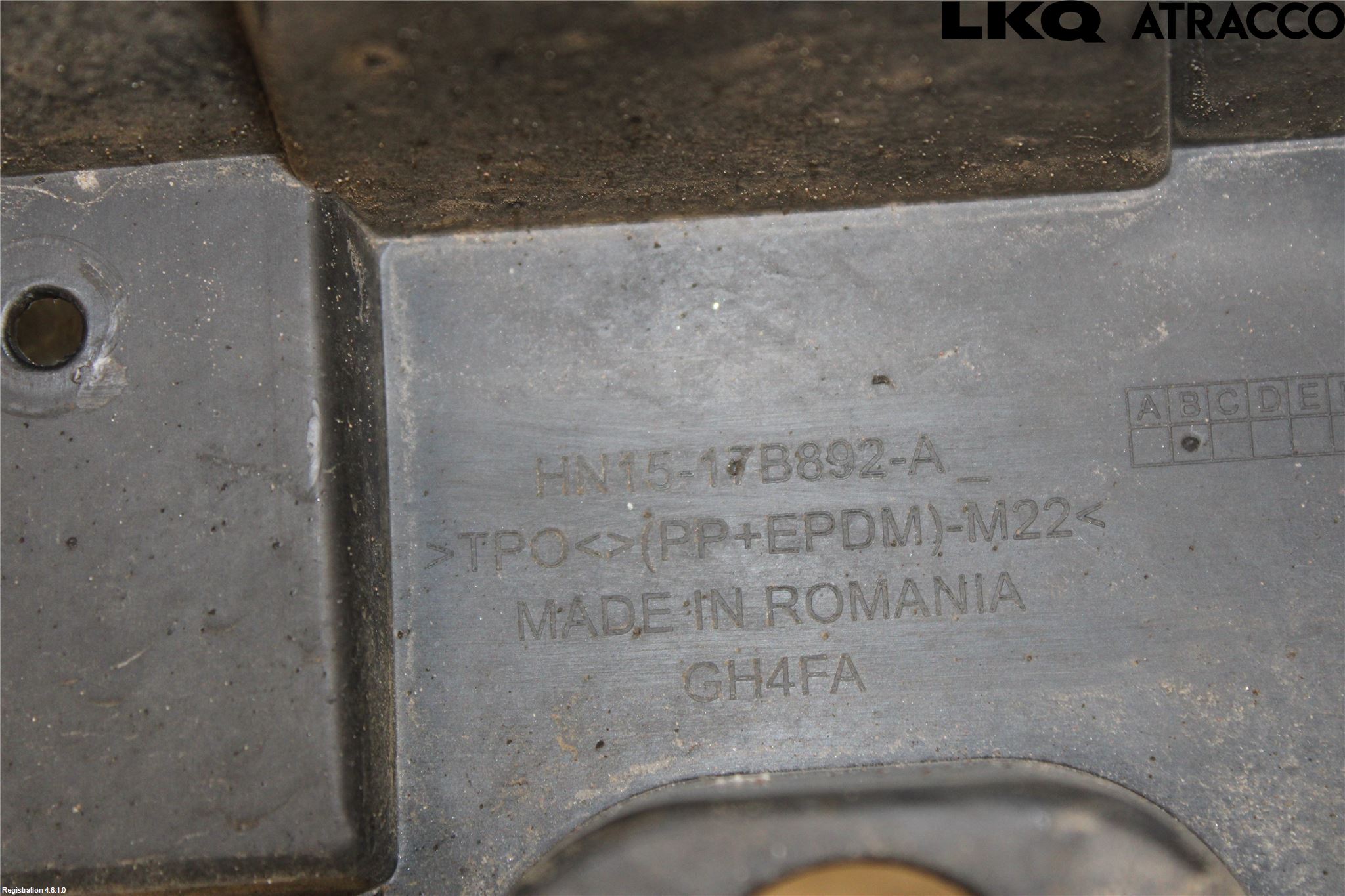Ford ECOSPORT 17- Støtfanger Bak Deform Element