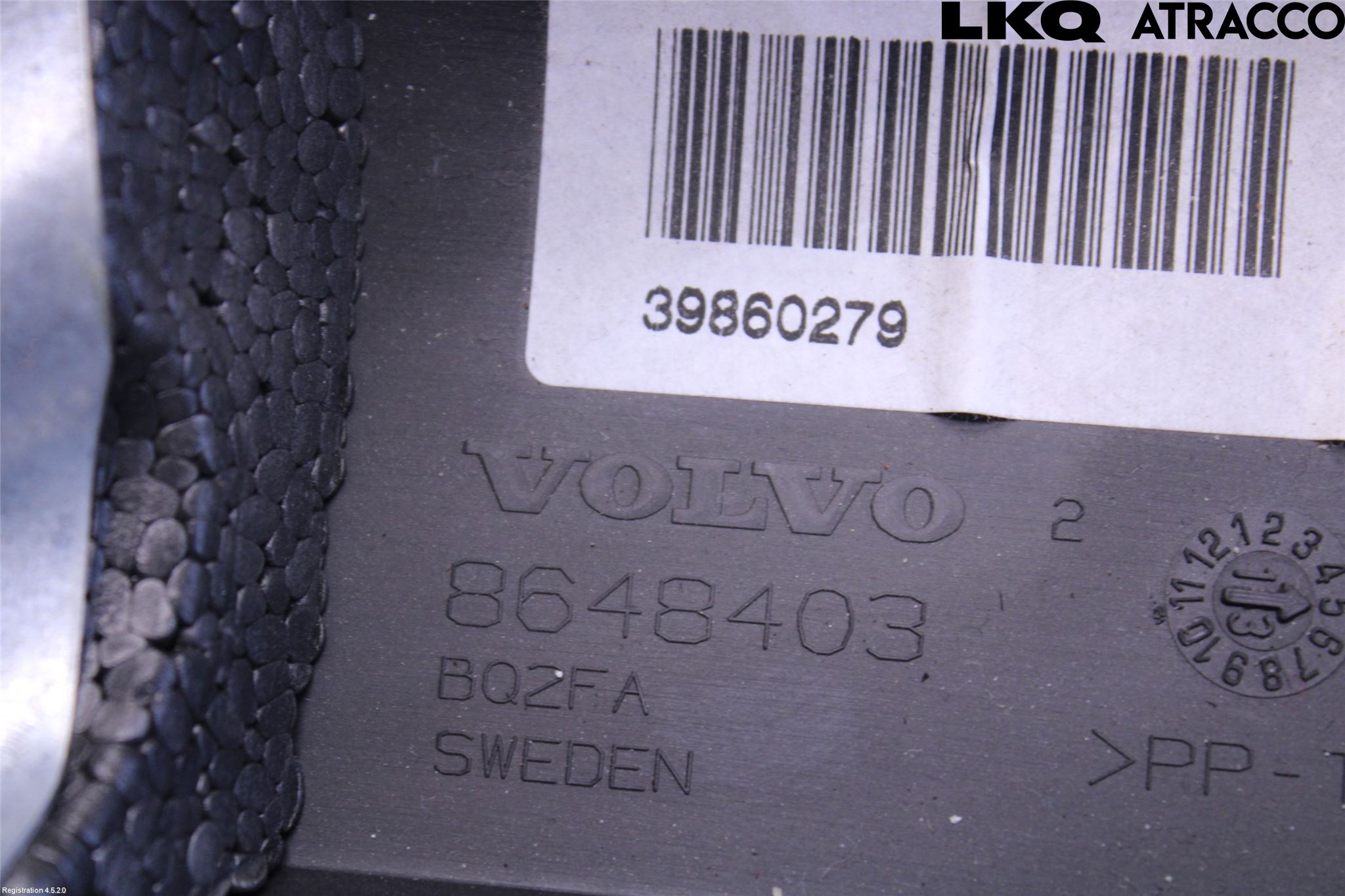Volvo S80 07-13 Rattdeksel - Deksler