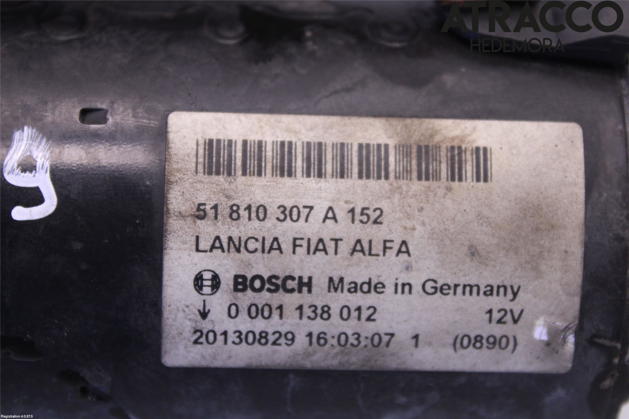 Opel COMBO D 12-18 Startmotor Diesel