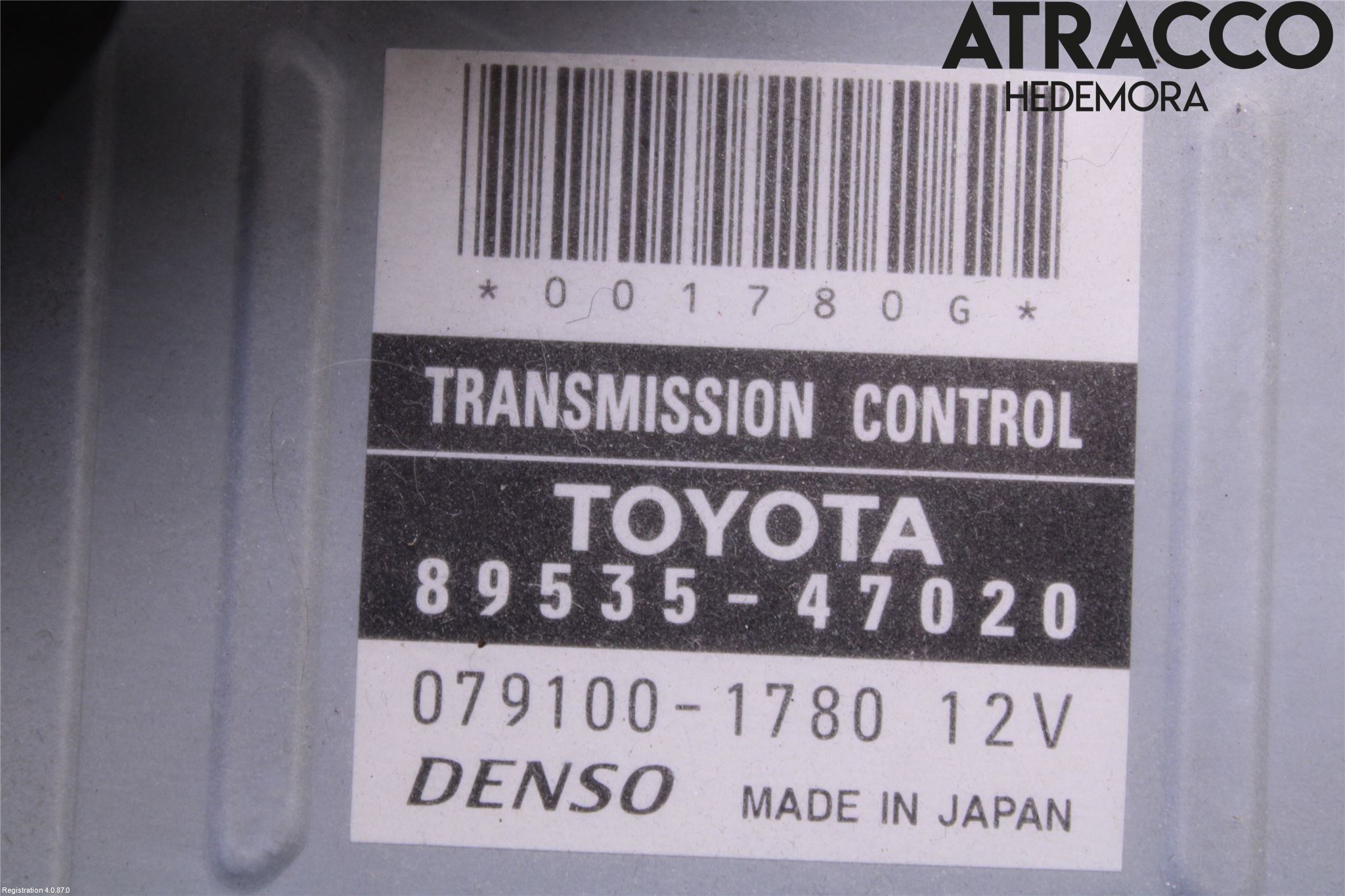 Toyota PRIUS NWH20 04-08 Styreenhet Gearkasse