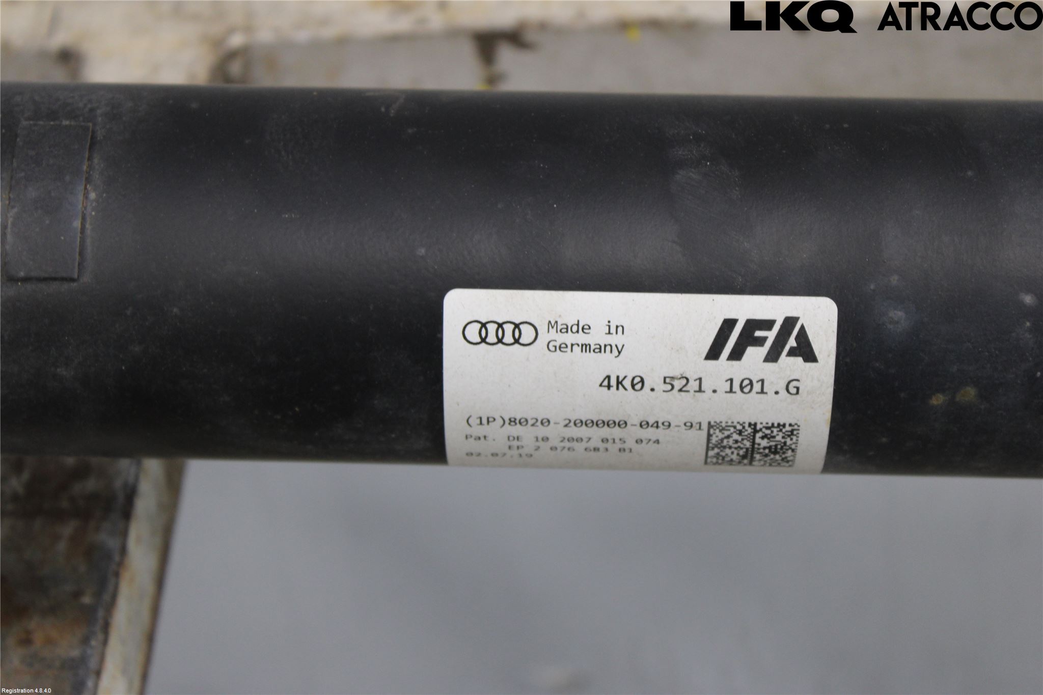 Audi A6 F2/C8 19- Mellomaksel Kompl