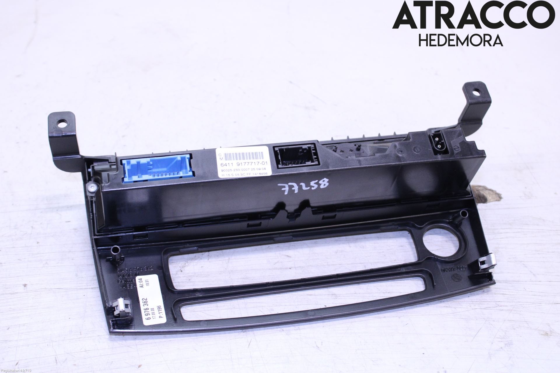 BMW 5 E60/61 Sed/Tou 02-10 Varme Ac Betjening-Display