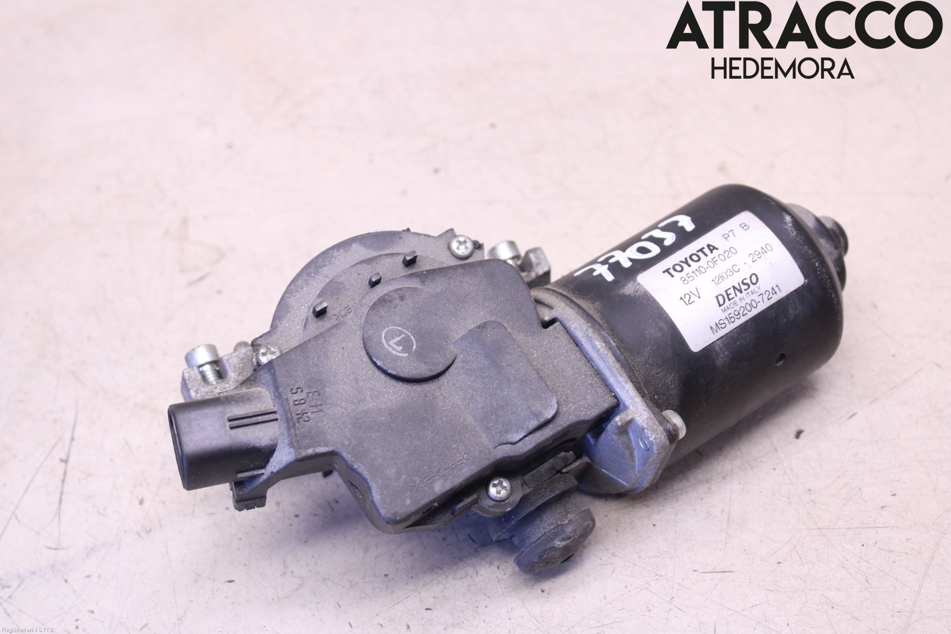 Toyota COROLLA VERSO 08-09 Viskermotor Frontrute