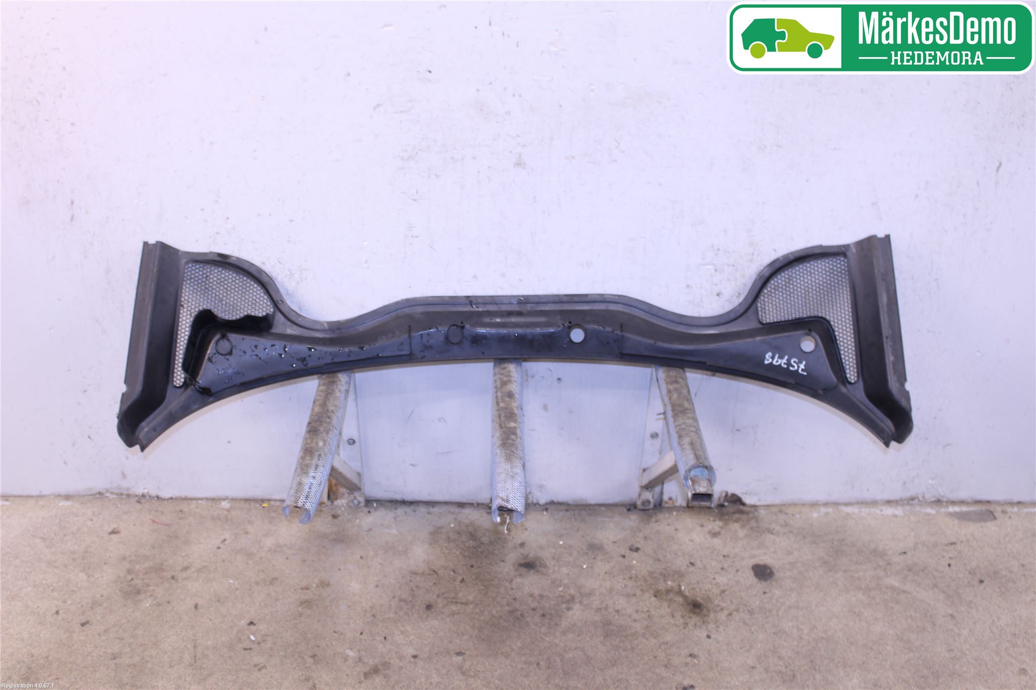 Audi A1/S1 11-18 Visker Deksel-Grill-Under Frr