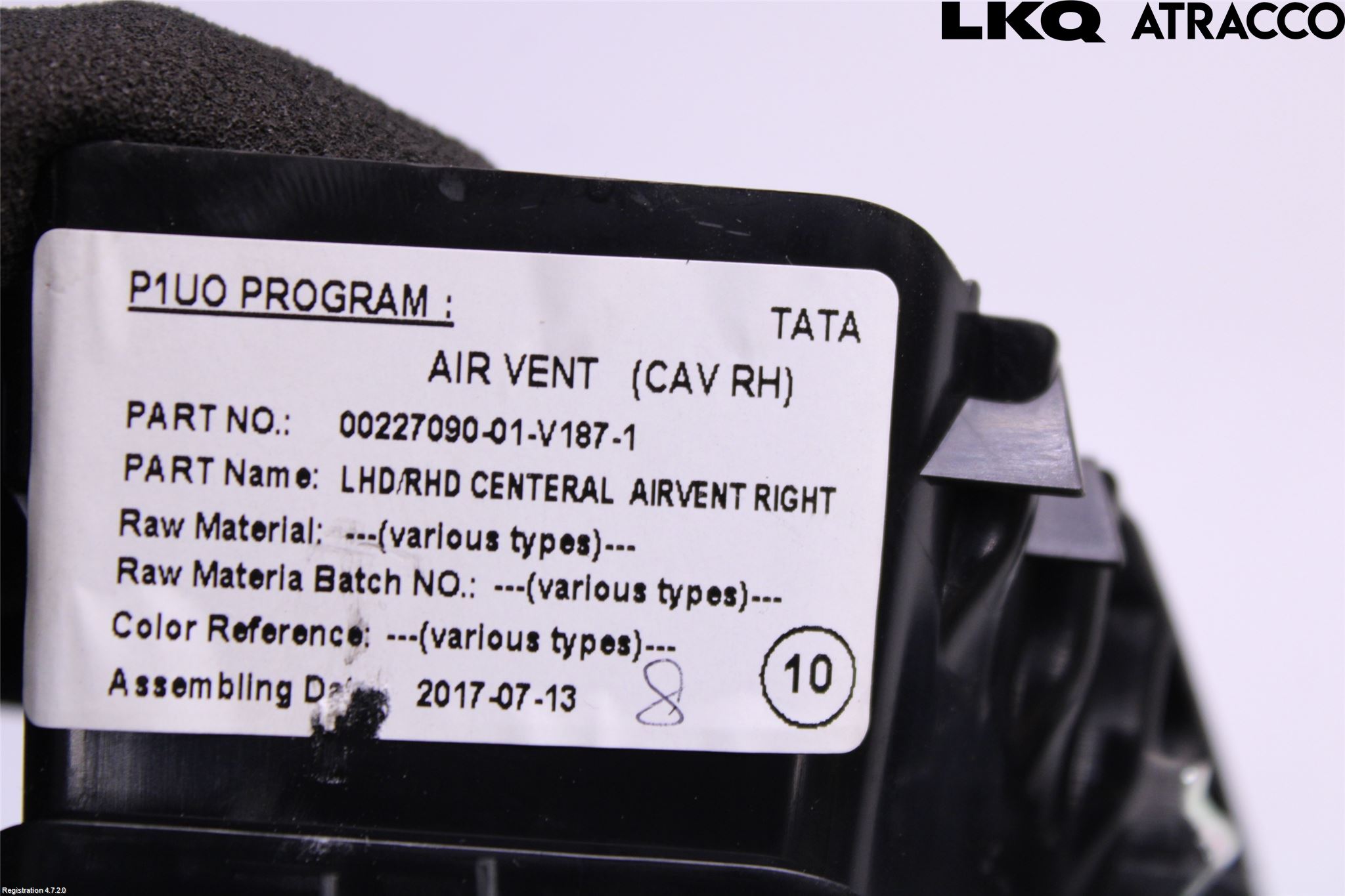 Opel GRANDLAND X 18- Dashbord Kanal - Dyse