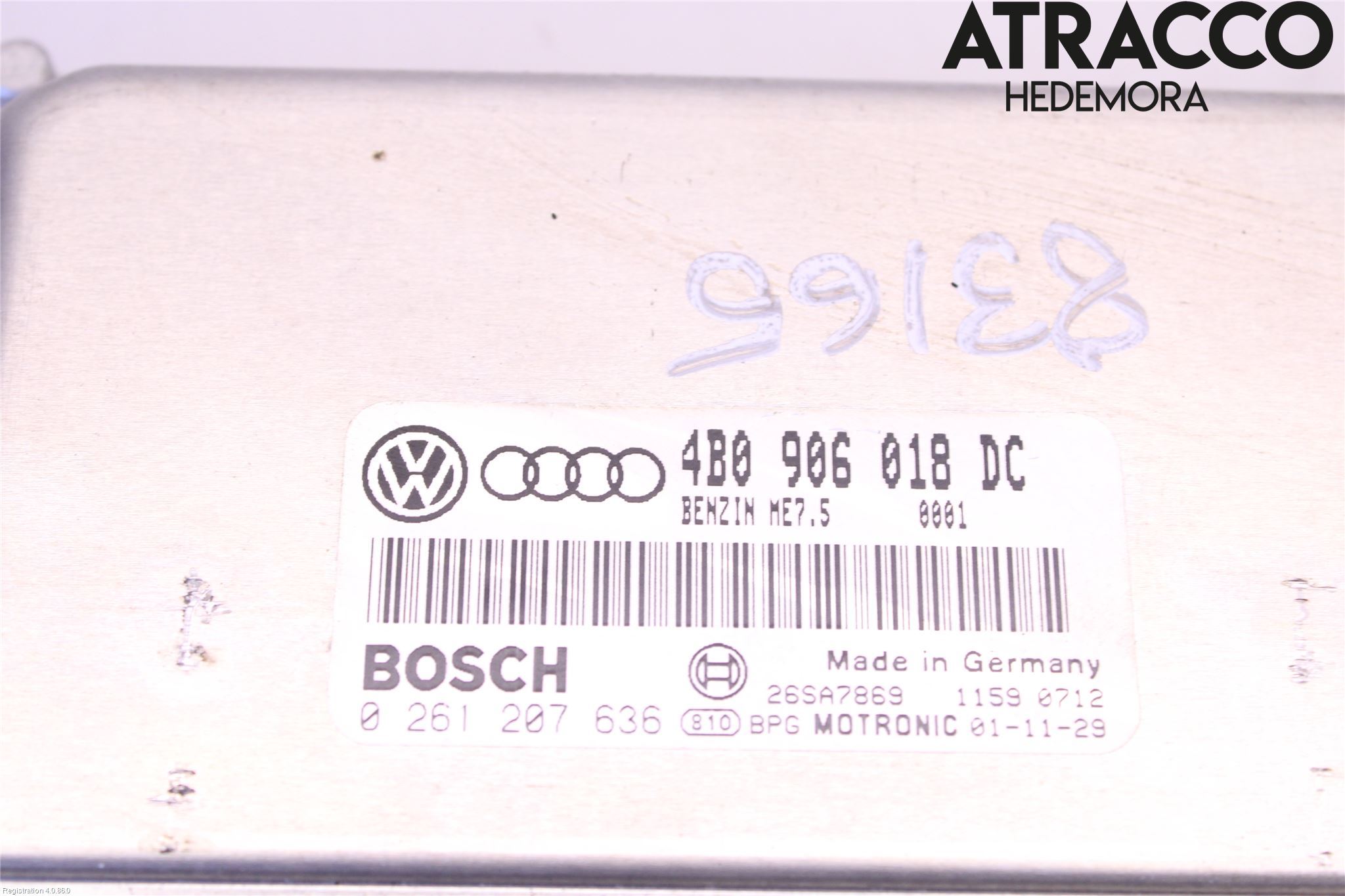 Volkswagen VW PASSAT 01-05 Styreenhet Innsprøytning