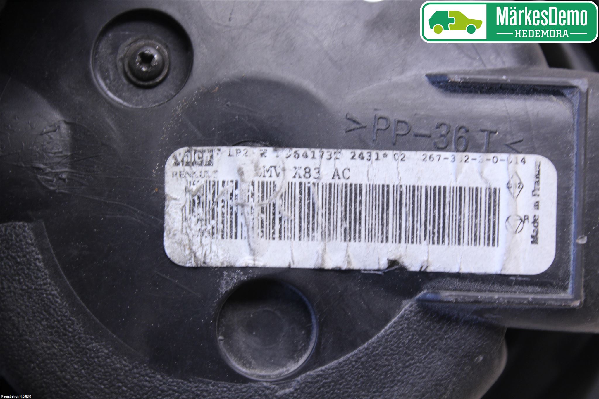 Nissan PRIMASTAR Varme Ac Varmeapparatvifte