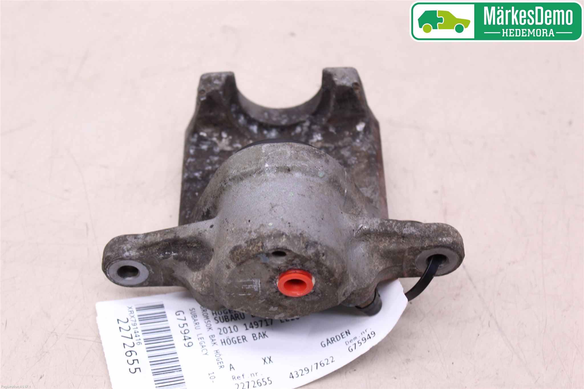 Subaru LEGACY 10-14 Bremsecaliper Bak Høyre