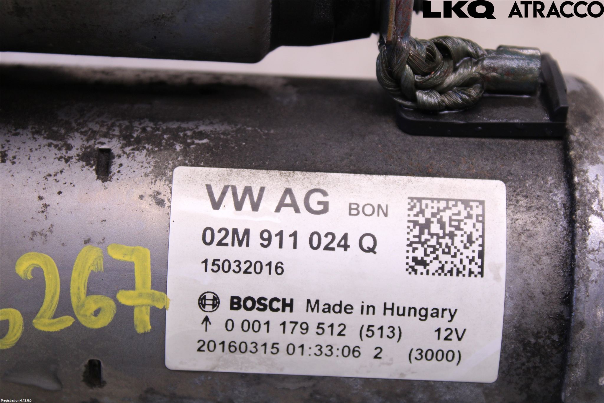 Volkswagen VW POLO 10-17 Startmotor