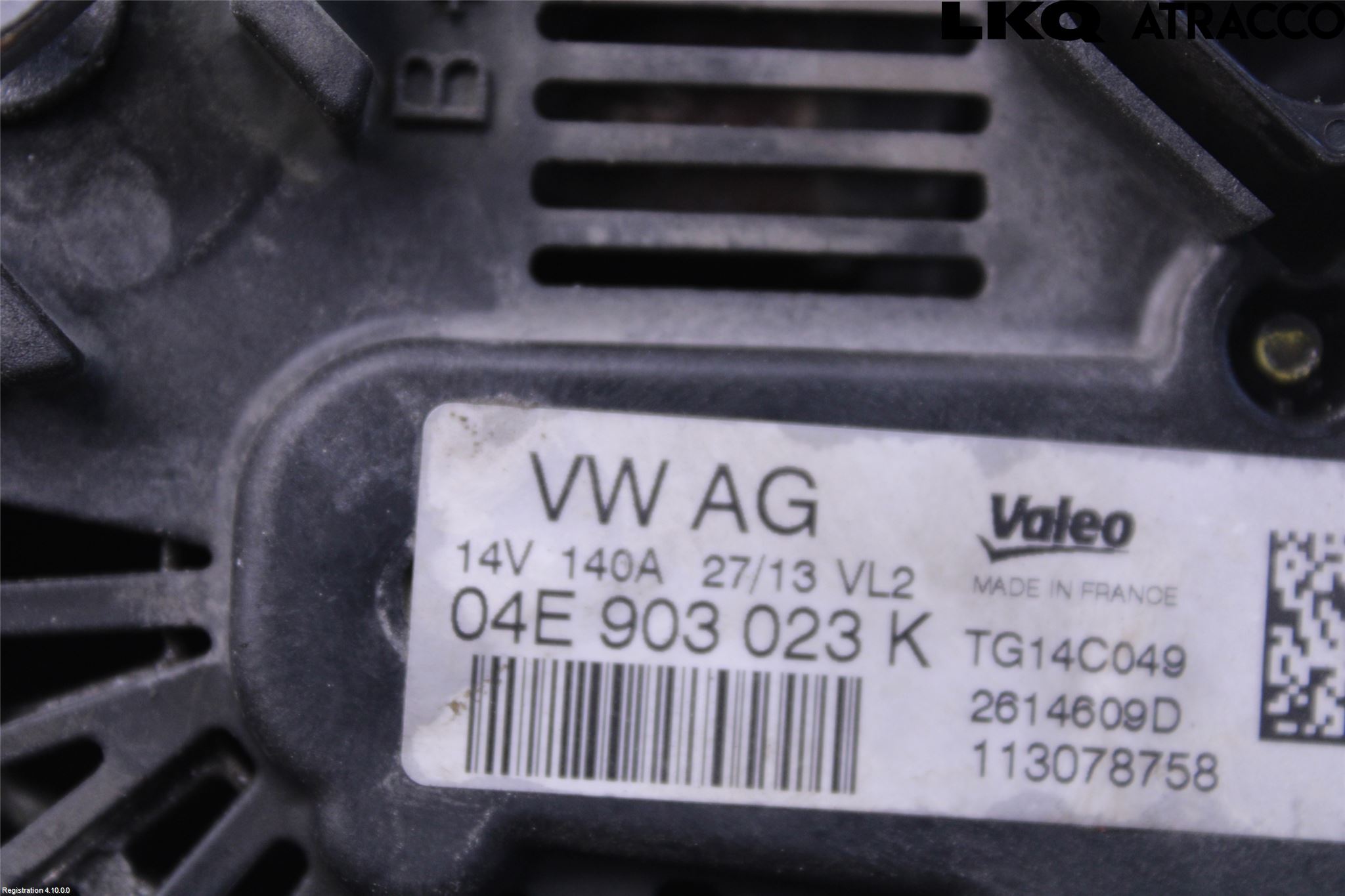 Volkswagen VW GOLF / E-GOLF VII 13-20 Dynamo