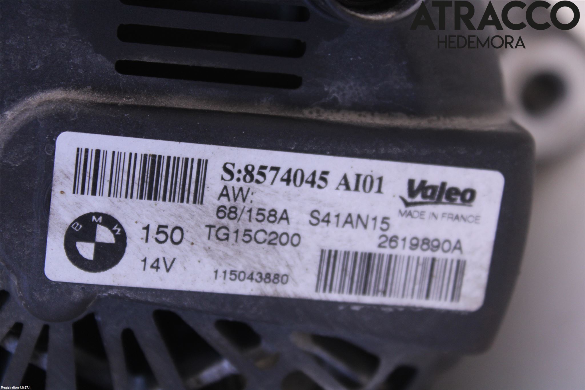 Toyota AURIS 13-19 Dynamo